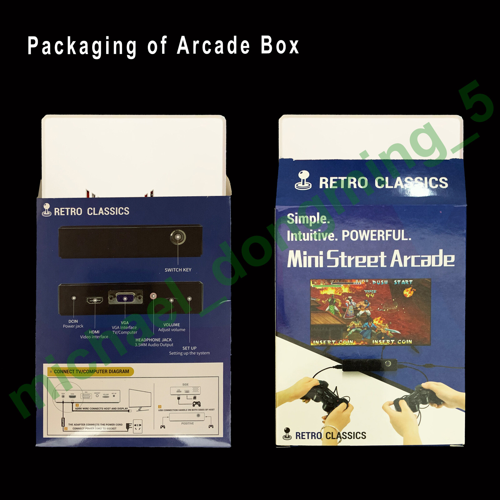 4260 Games 720P Pandora’s Box DX Mini Arcade with Wireless Handle Controller