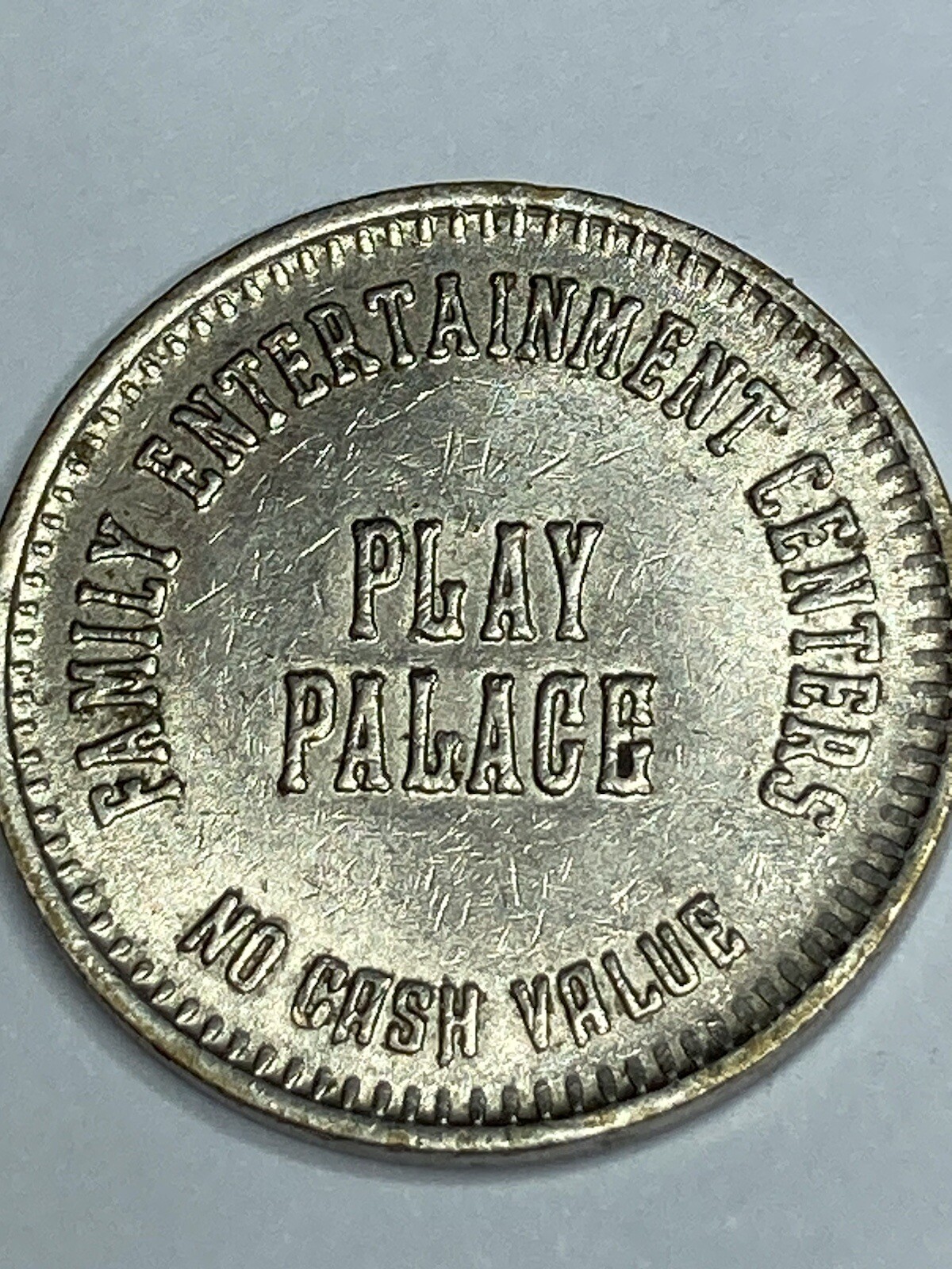Play Palace Close Encounters of The Fun Kind Elkhart Indiana Arcade Token #rb1