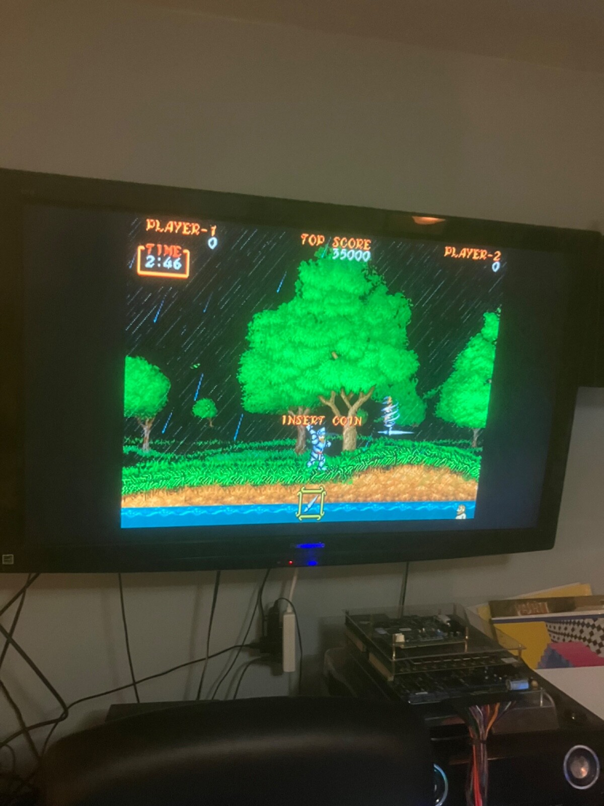 Custom arcade machine, 1988 ghouls and ghosts