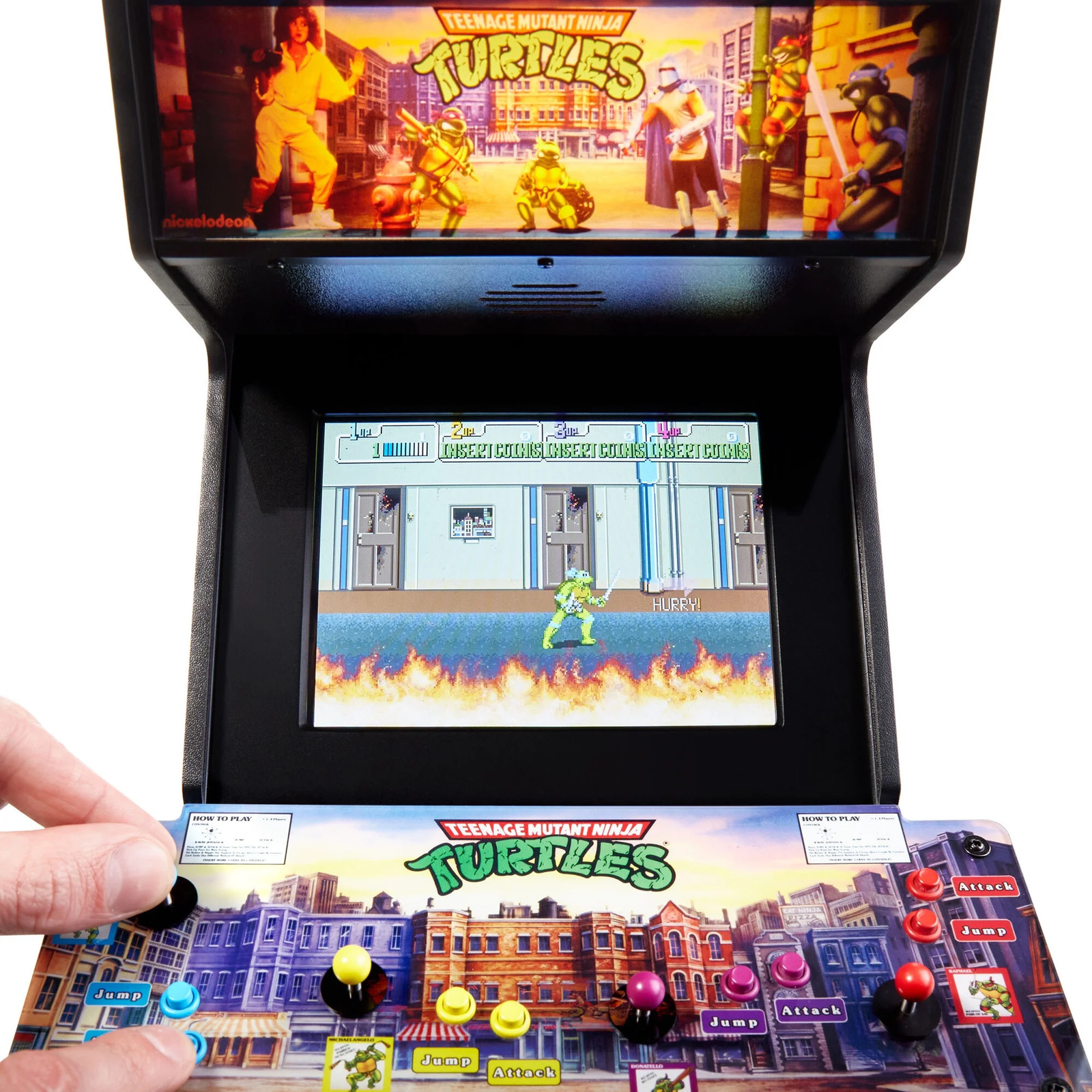Arcade Video Game Teenage Mutant Ninja Turtles (TMNT)