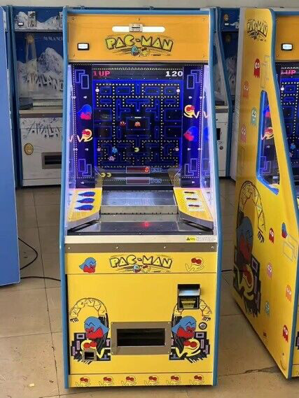 Quarter Coin Pusher Slider Retro Arcade Machine W/ Bill Acceptor + Card Reader