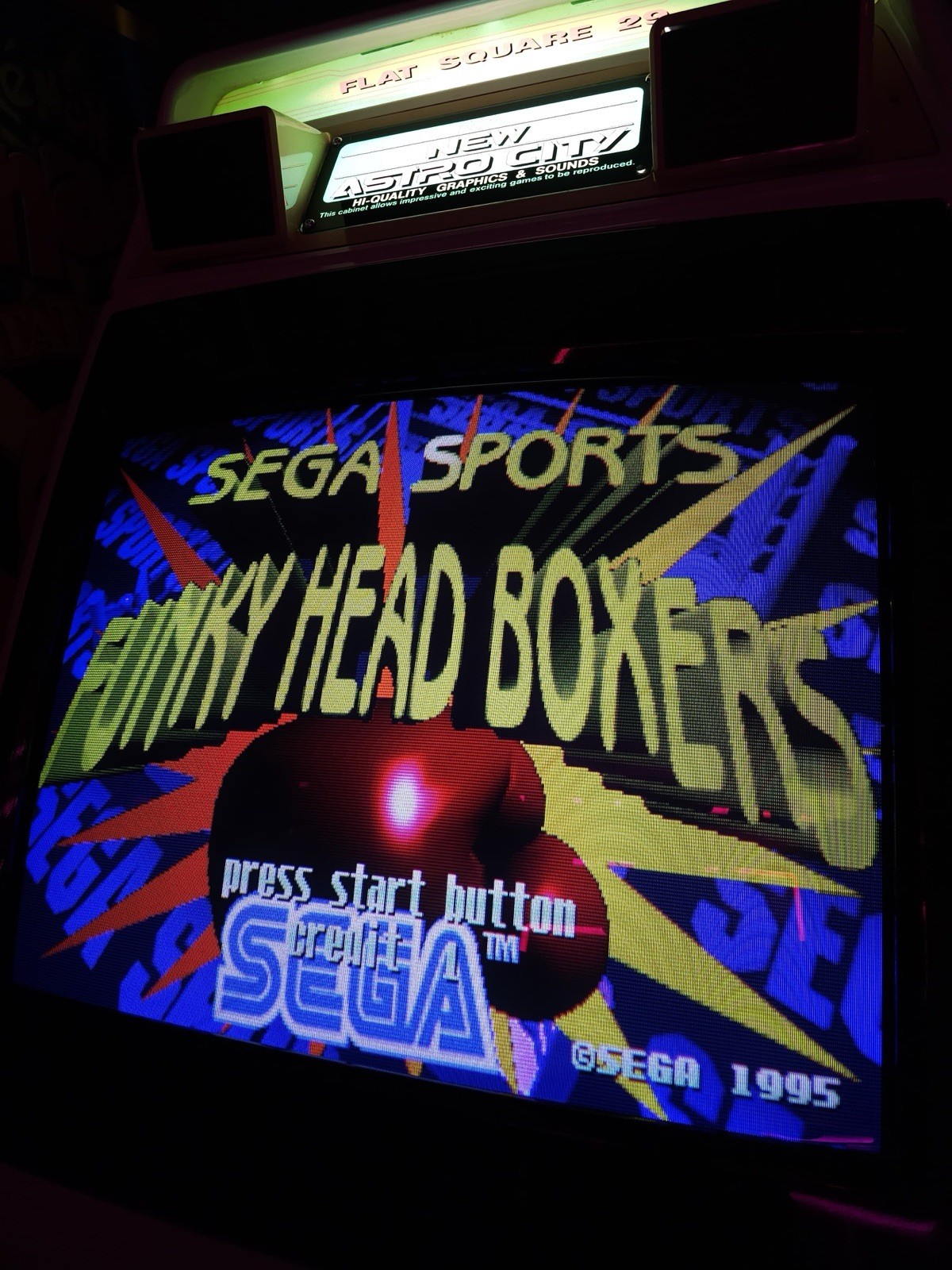 SEGA Funky Head Boxers Arcade Cartridge JAMMA ST-V
