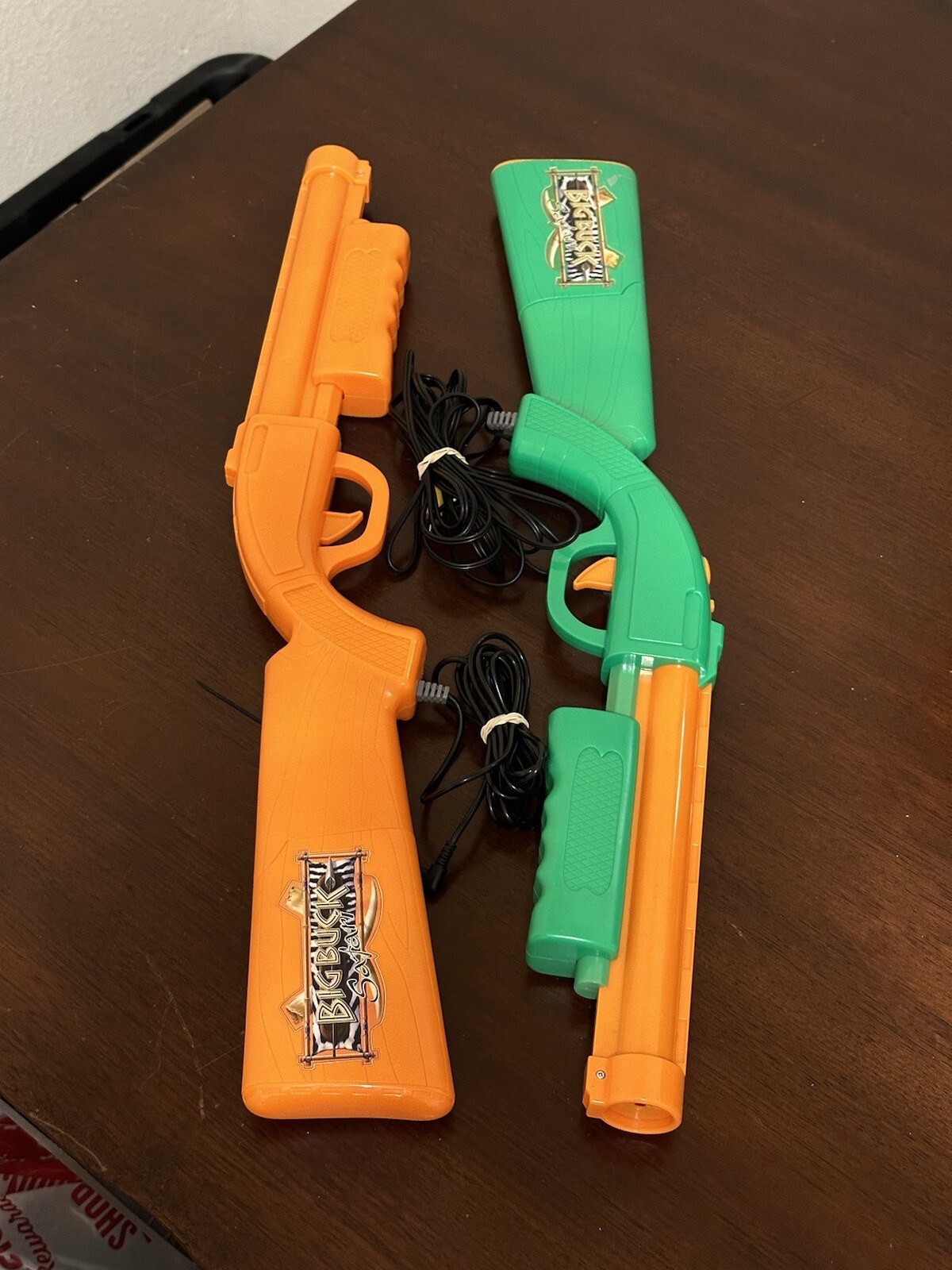 Jakks Pacific Big Buck Safari Hunting Plug & Play TV Game Guns ONLY Lot Of 2