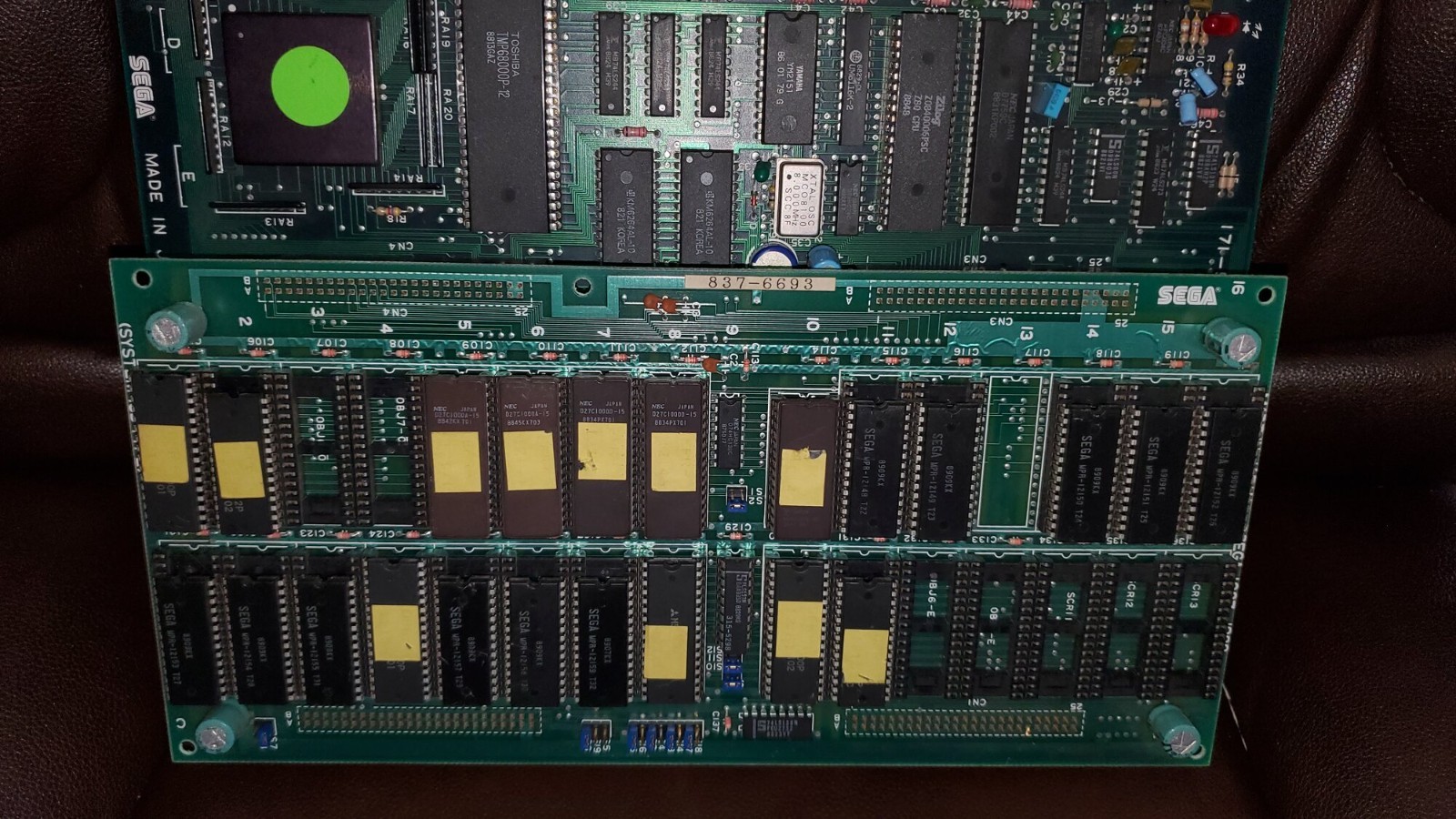 Wrestle War Arcade PCB Working with JAMMA Adapter