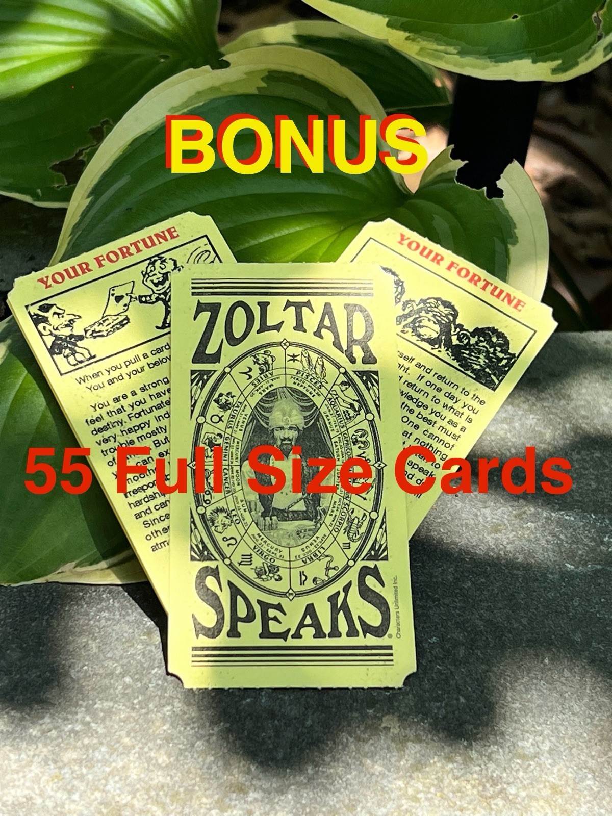 Zoltar Speaks Fortune Teller 1/6 Scale Mini Zoltar 12” working replica w/Extras