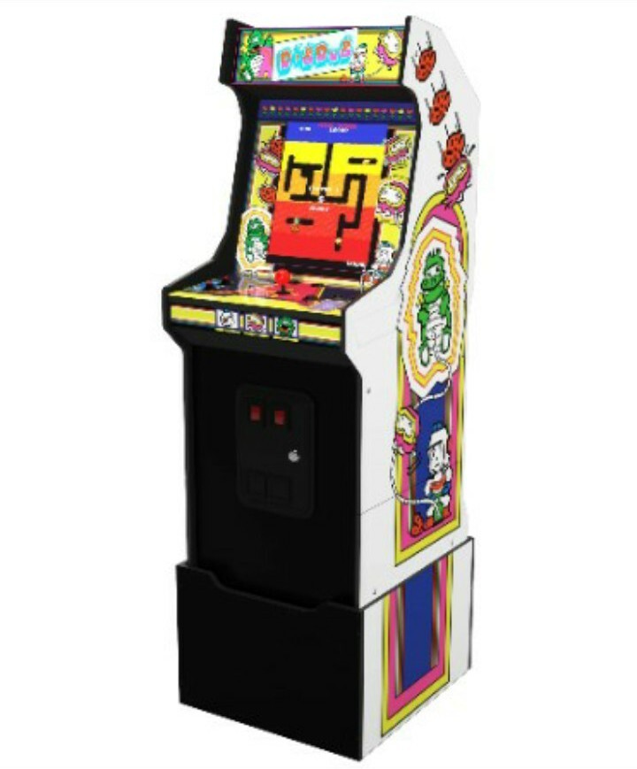 Bandai Namco Pac-man Legacy Arcade Game 14-N-1 Dig Dug Edition, Arcade 1Up Bar