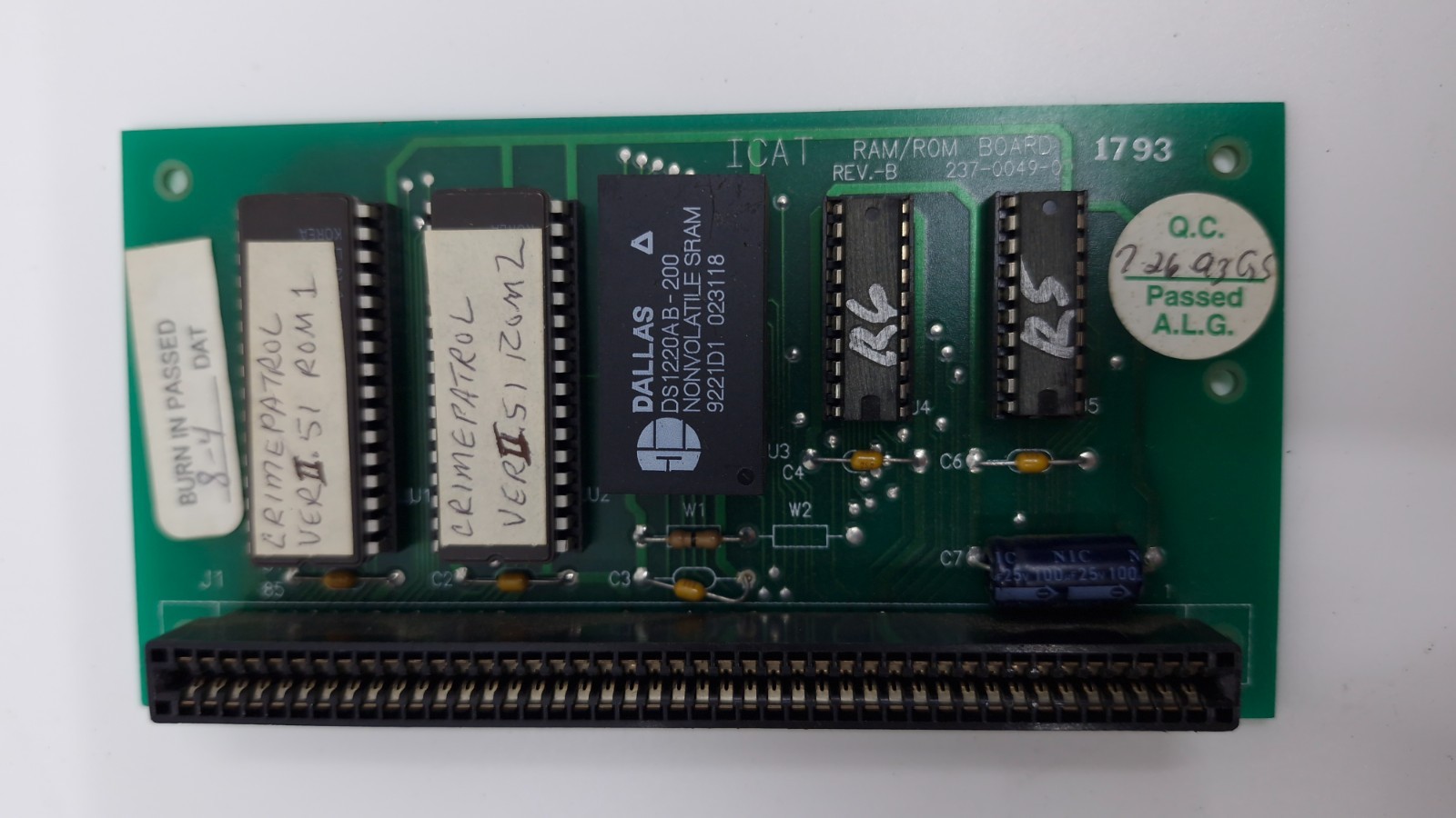 Crime Patrol II Drug Wars Ver: 1.30 RAM/ROM Board – American Laser Games