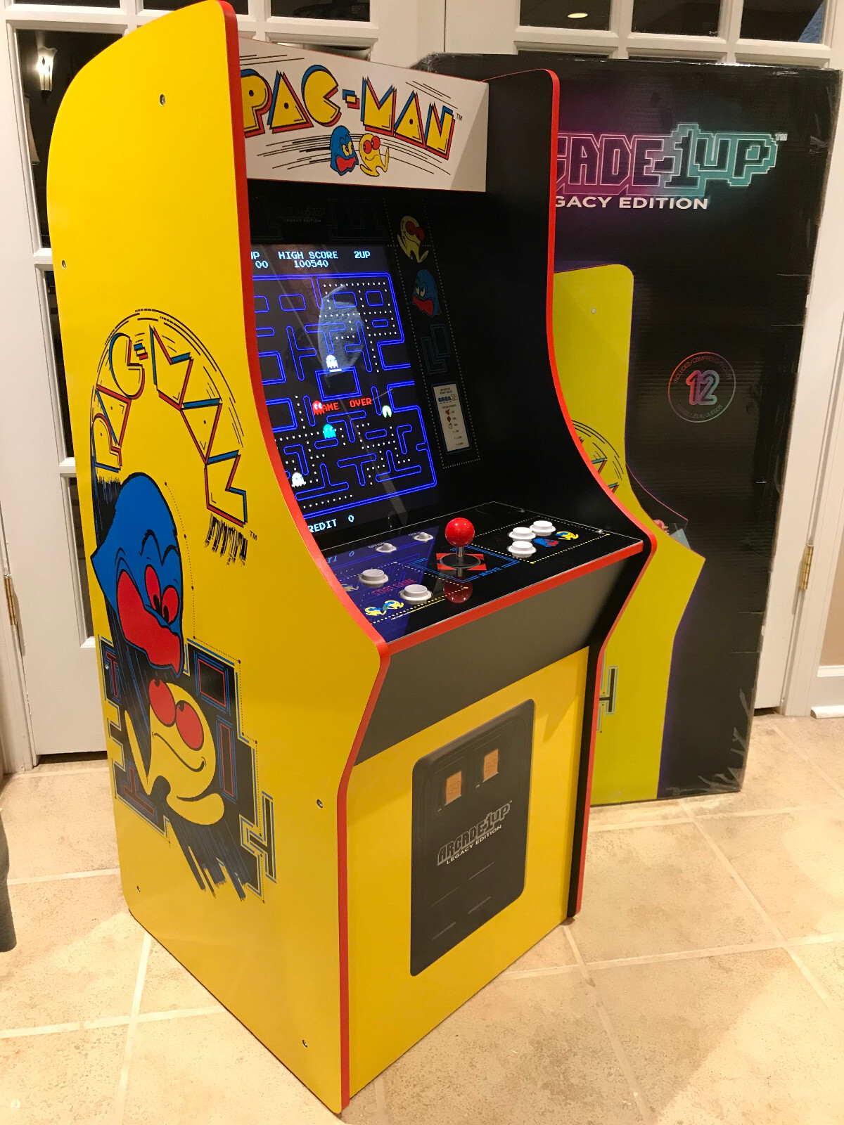 Arcade1Up Bandai Namco Legacy Pac-Man 12-in-1 Arcade Cabinet LOCAL PICKUP ONLY