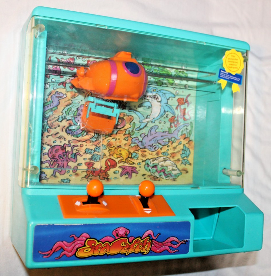 1993 Zima Sea Catch Claw Machine Crane Game Family Arcade For Parts – AS IS