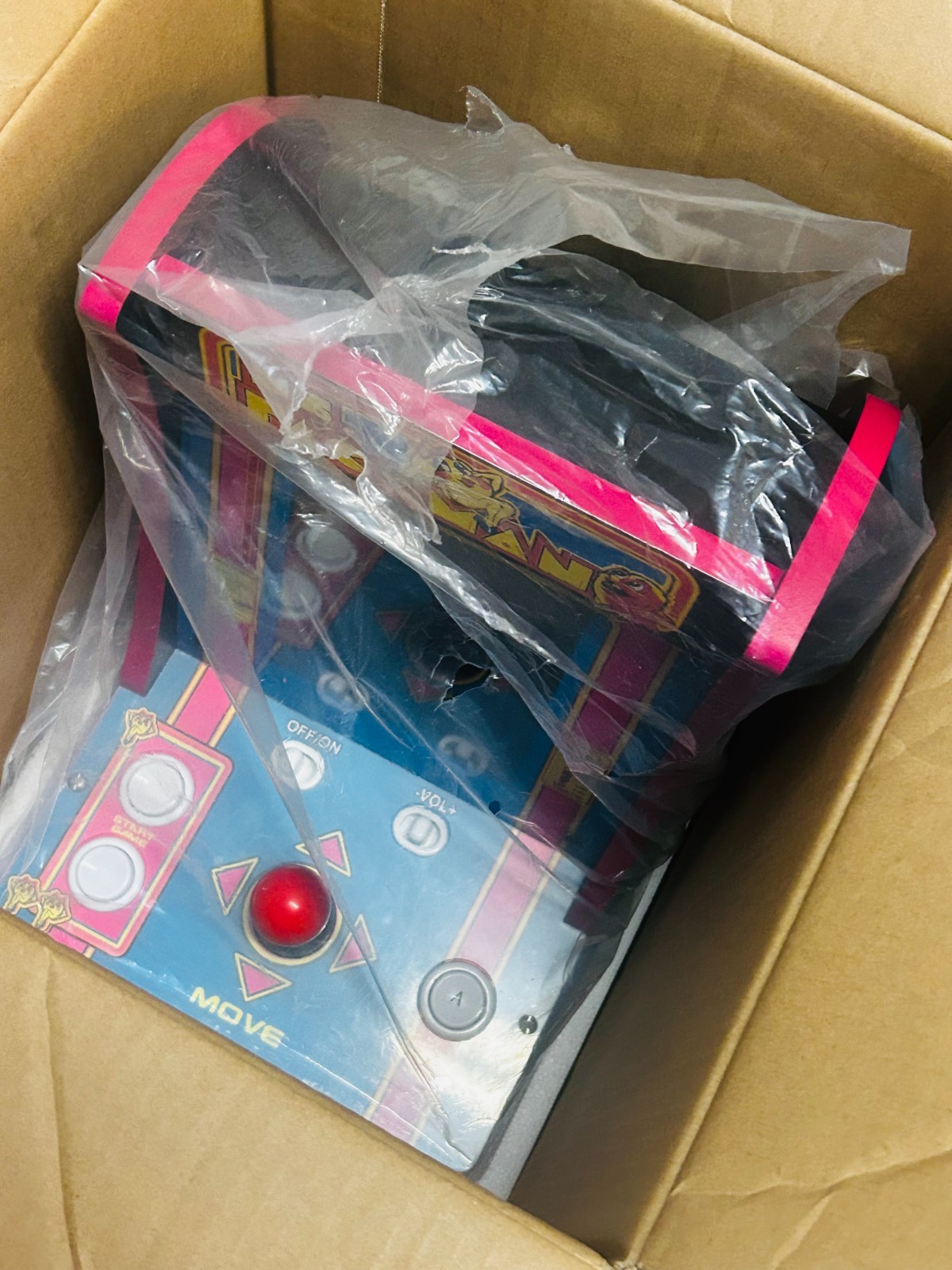 Arcade 1up 8296 Ms Pac-Man & Super Pac-Man 16″ Countertop Arcade Machine w/Box