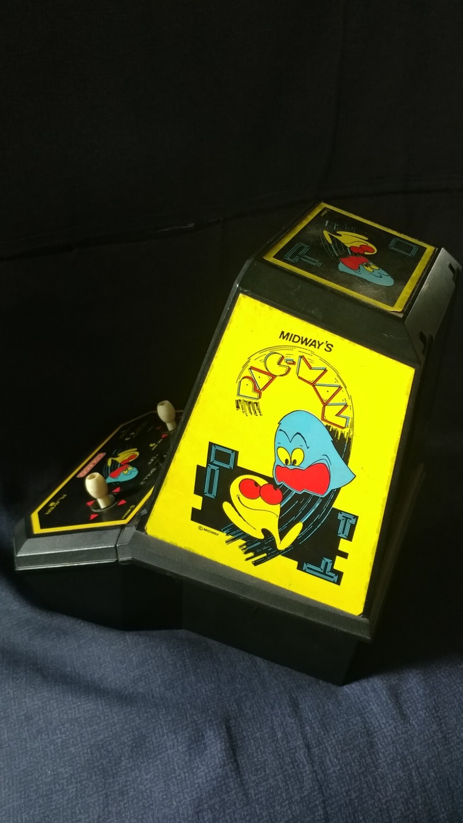 1981 Coleco #2390 Pac-man Mini Arcade Table Top Video Game – Works