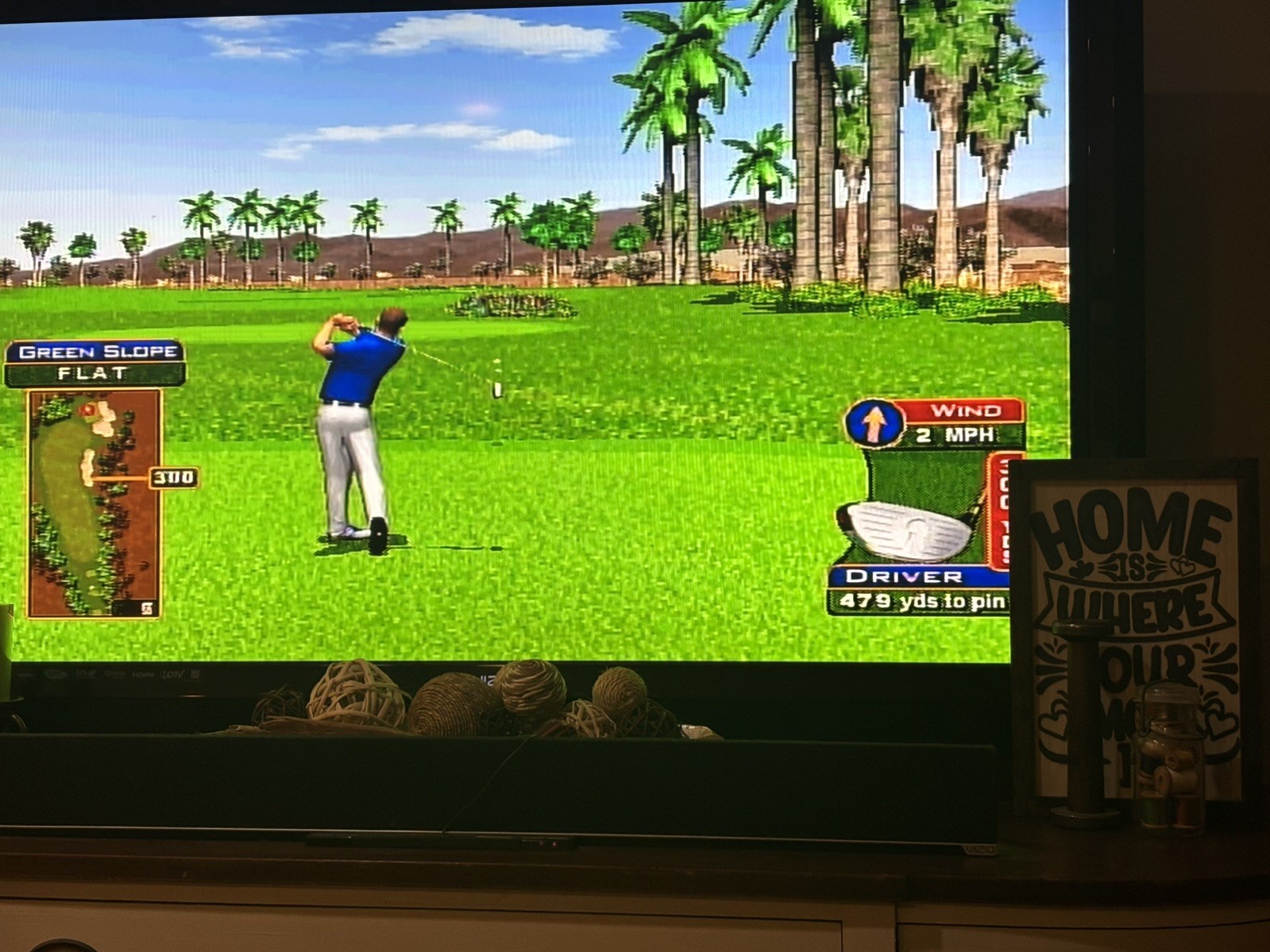 Golden Tee Golf Plug & Play Home TV Game Edition 2011 Jakks Pacific Tested Works