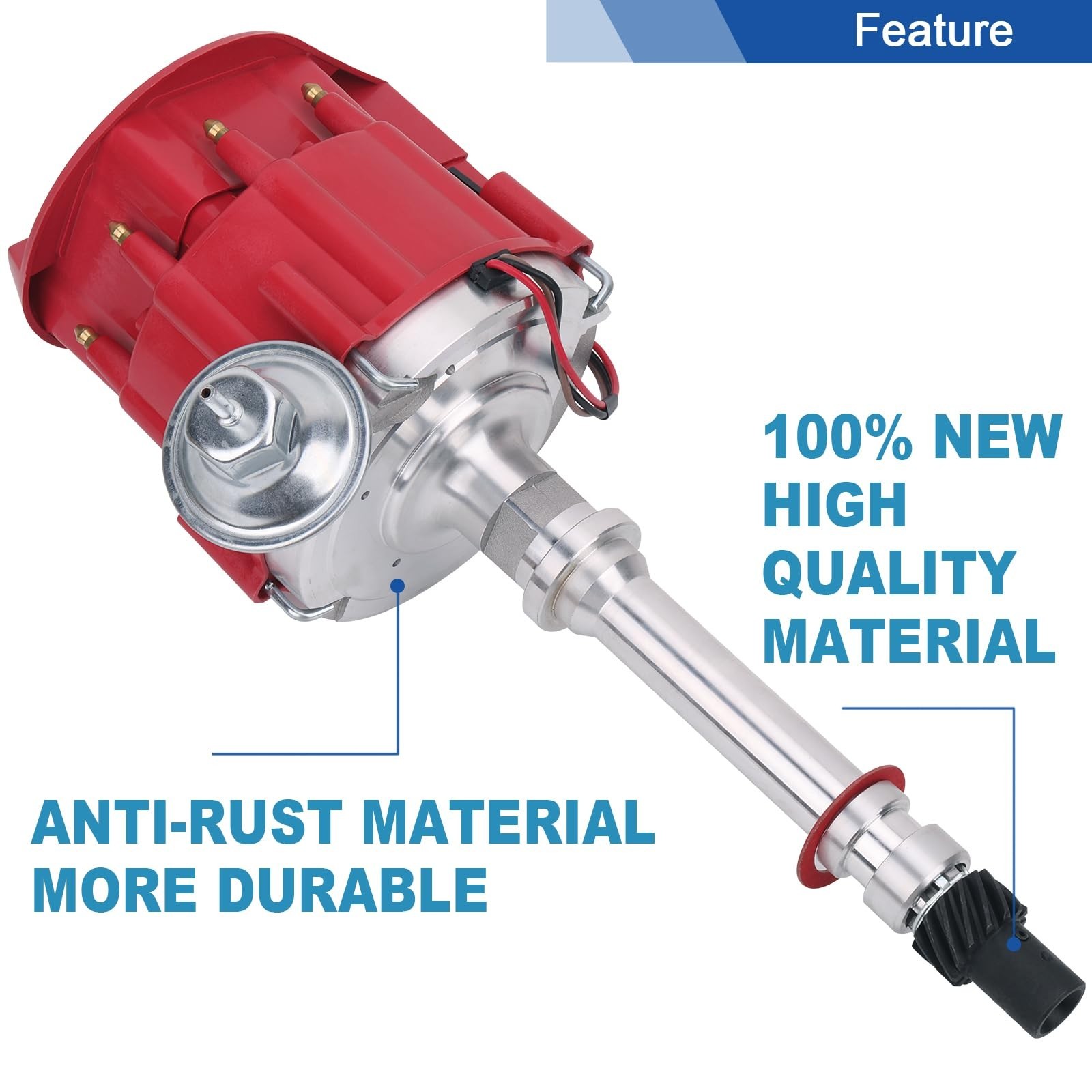 High Performance Hei Distributor Compatible with Chevy 283 302 307 … Fast Ship