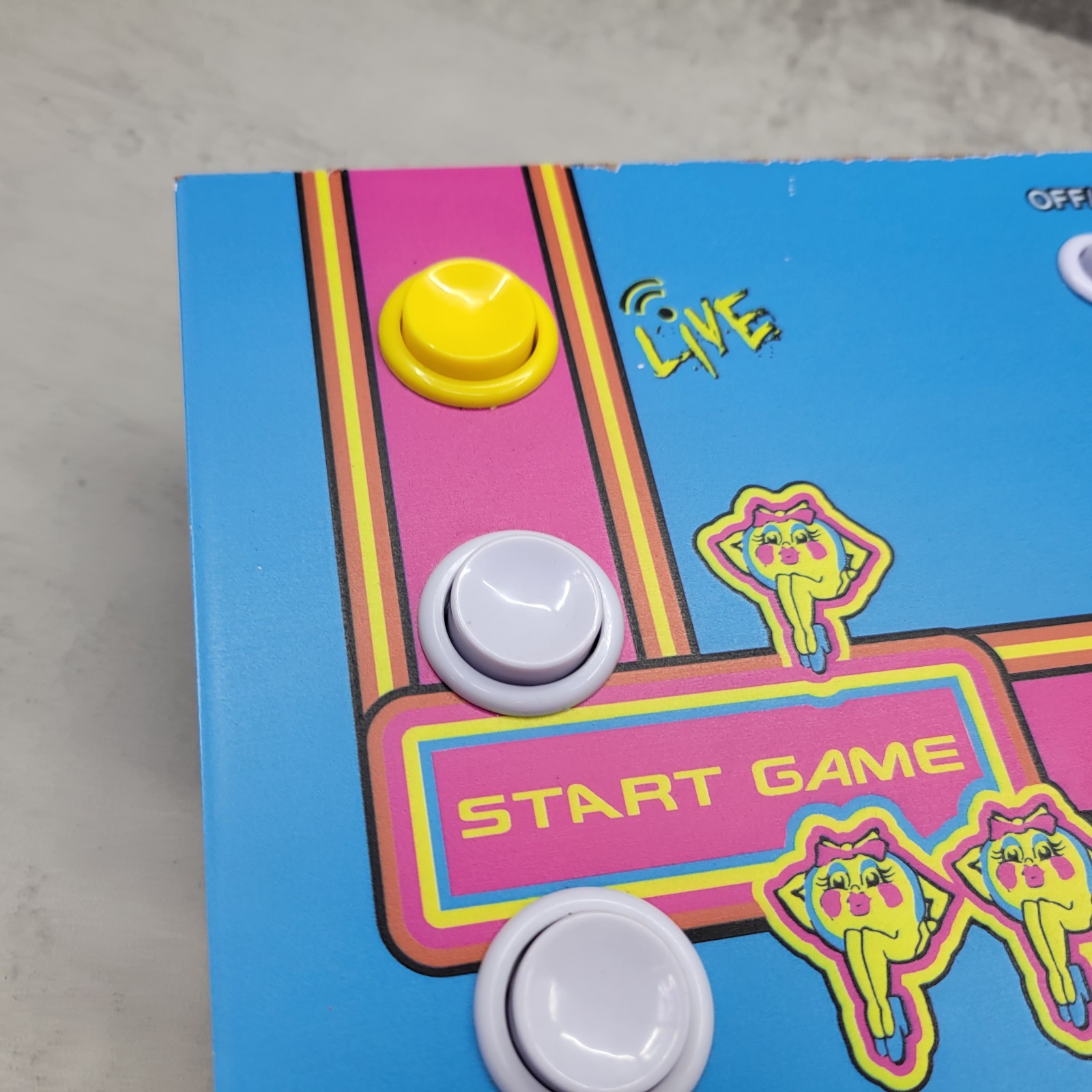 Arcade1Up Ms. Pac-Man Classic SE Control Deck Only (Part C) OEM Replacement™