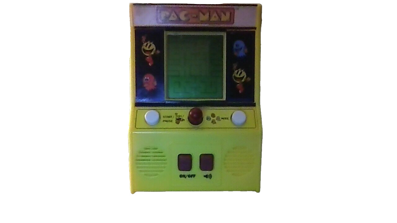 Used Handheld Arcade Classics Mini Arcade Pac-Man . Basic Fun Brand. Works Great