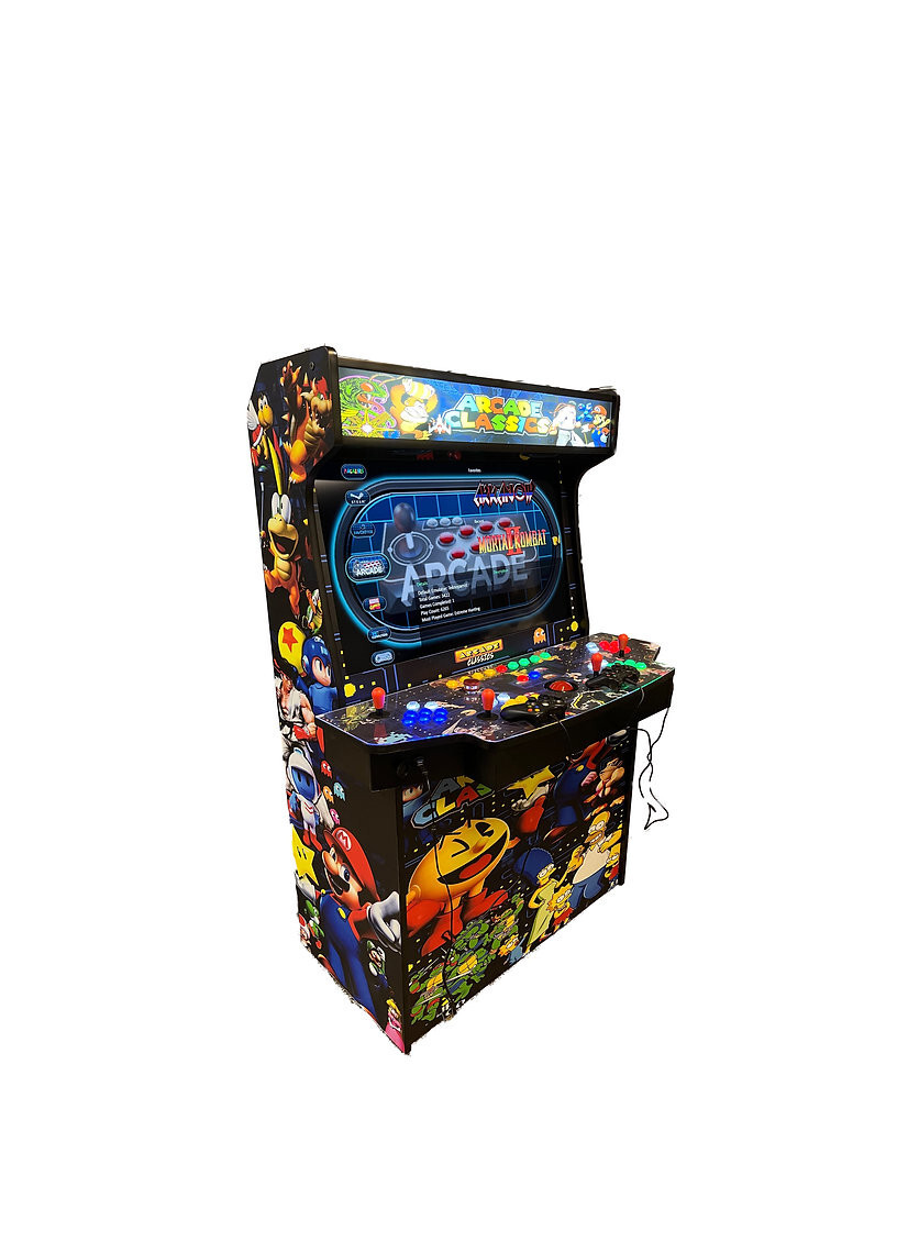 Fully Loaded 4 Player Upright With A 43″ Monitor!