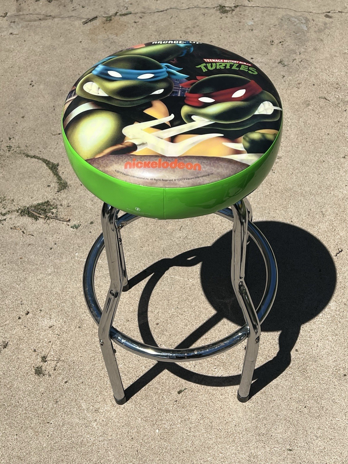 Arcade1Up Teenage Mutant Ninja Turtles Turtles in Time Stool – RARE/DISCONTINUED