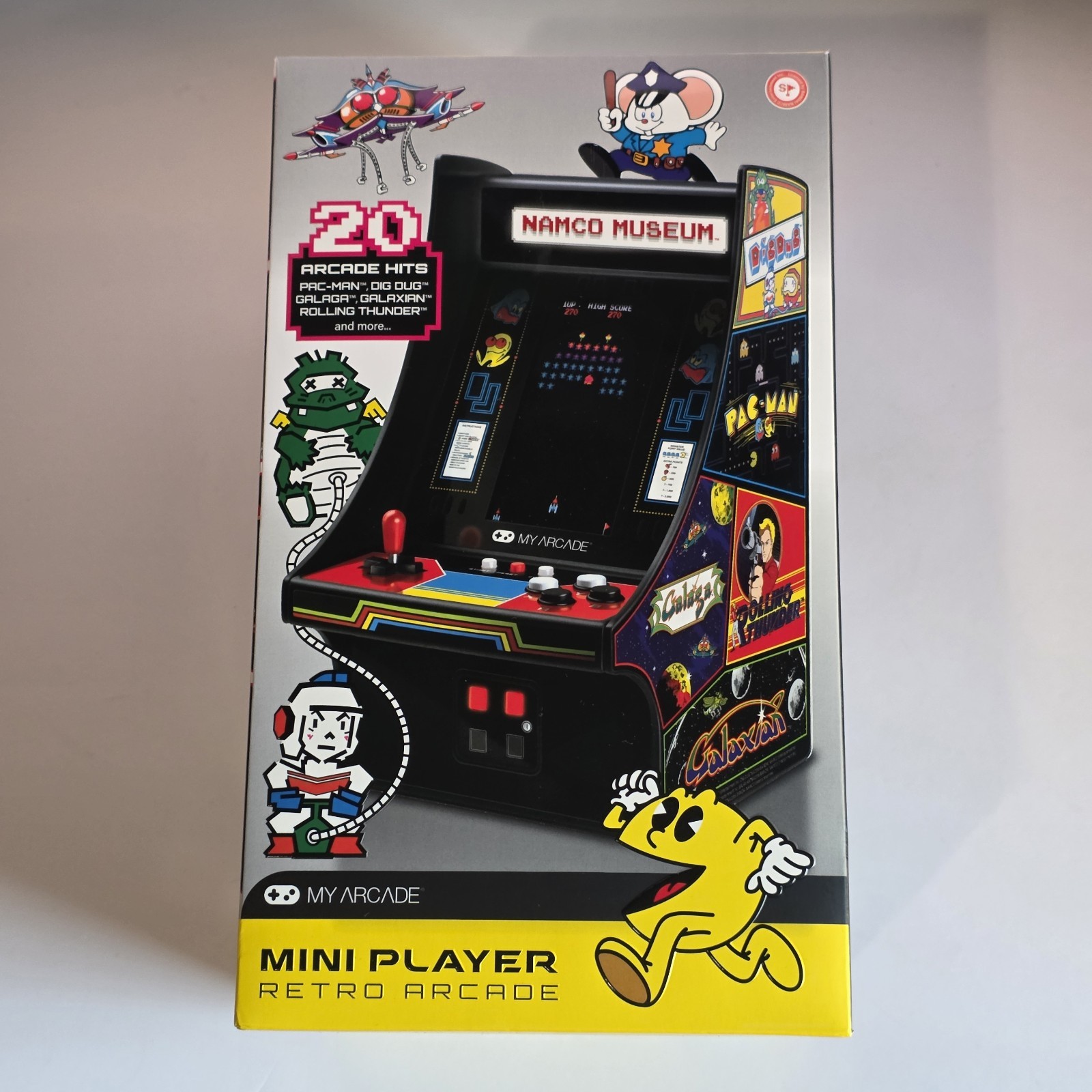 Numskull Burger Time Collector’s Edition Mini Arcade – Retro 1/4 Scale