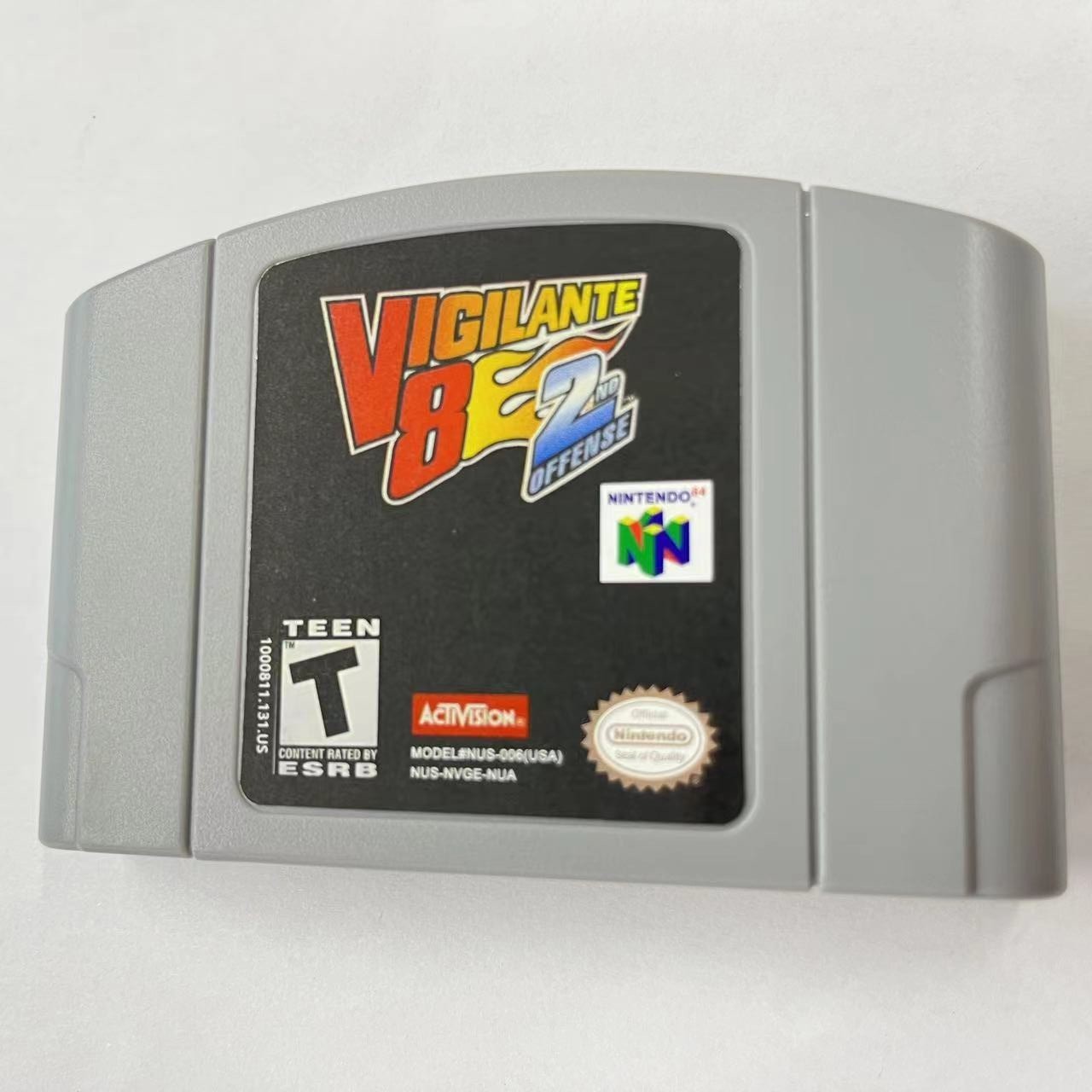 Vigilante 8: 2nd Offense for Nintendo 64 N64 Game Cartridge Retro Game Tested
