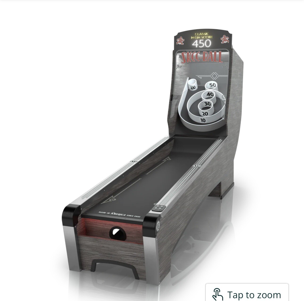 Skeeball arcade machine