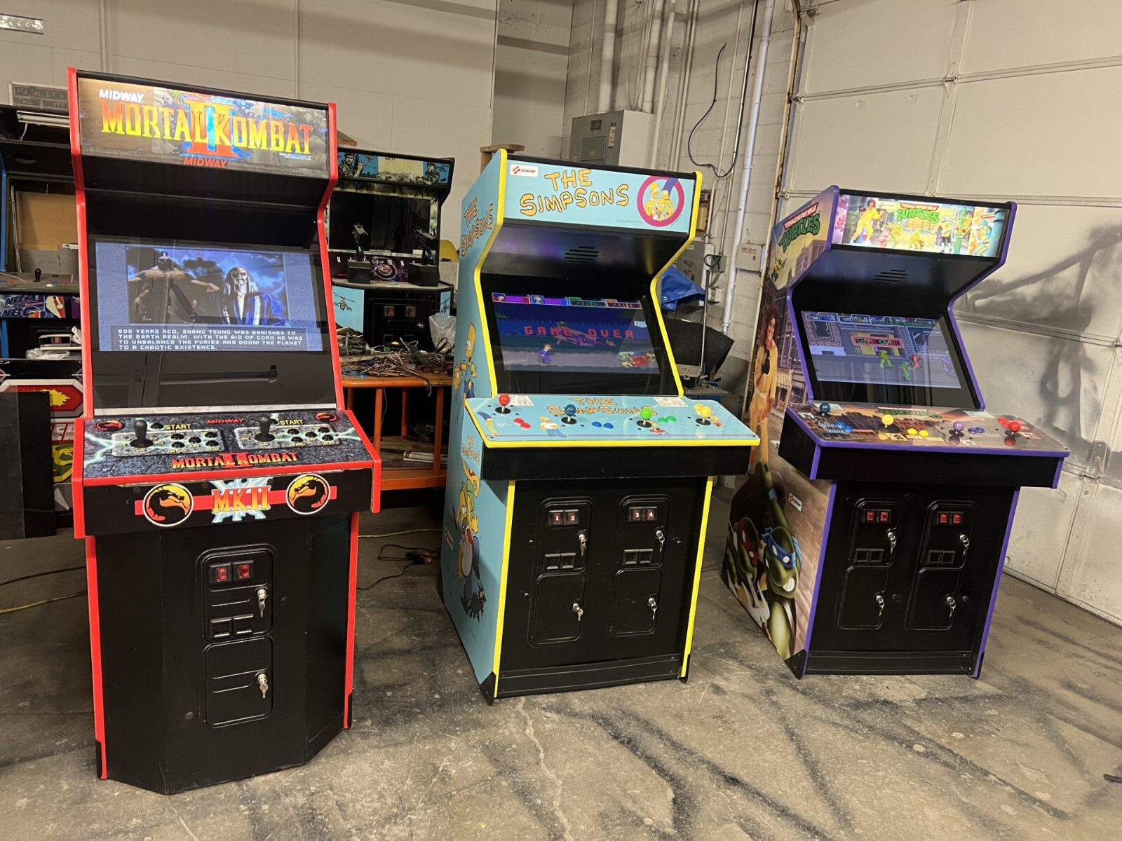 ARCADE MACHINE PACKAGE BUNDLE- 10 most popular ARCADE MACHINES – FREE SHIPPING