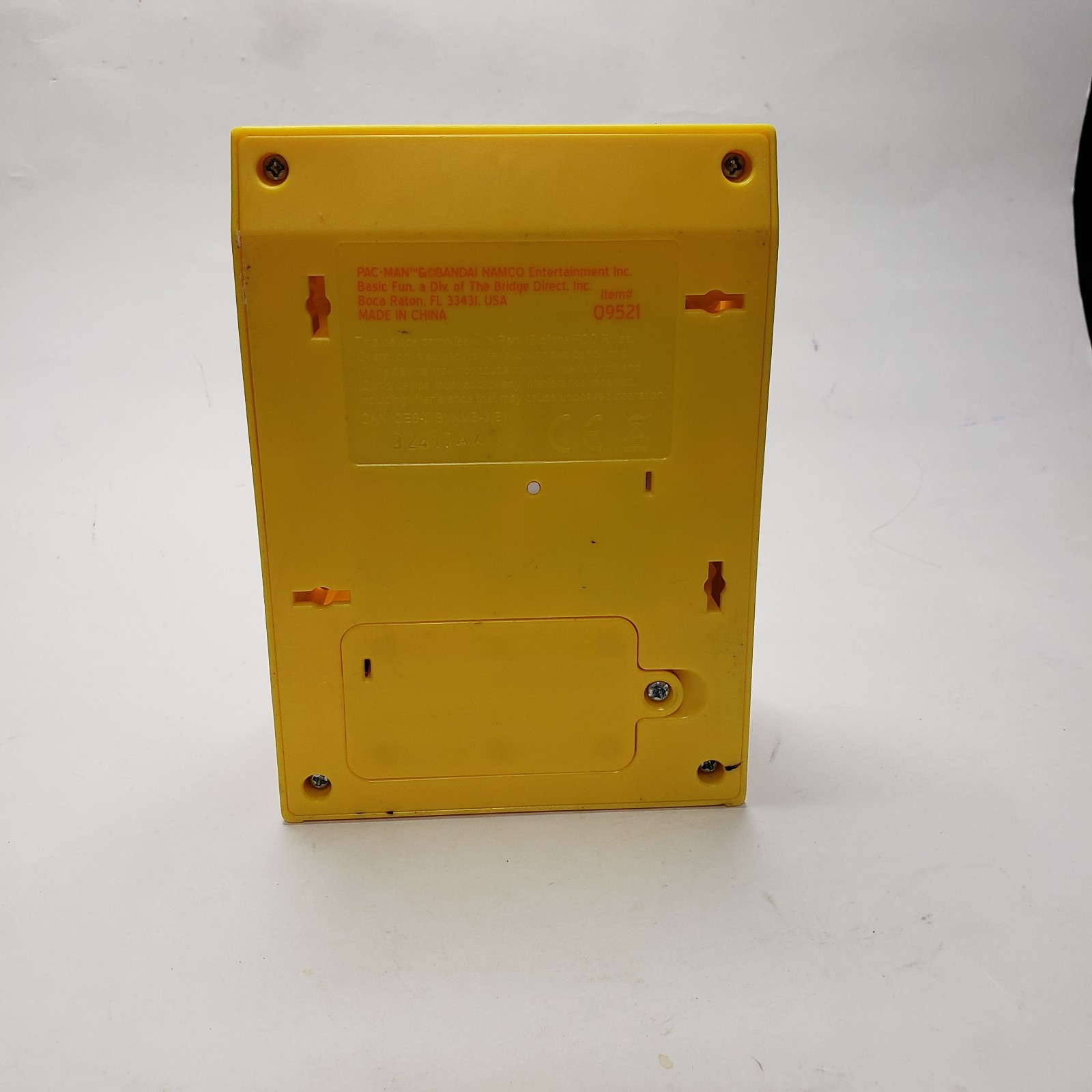 Pac-Man Game Mini Arcade Game Pacman Toy Machine Tested Works 09521