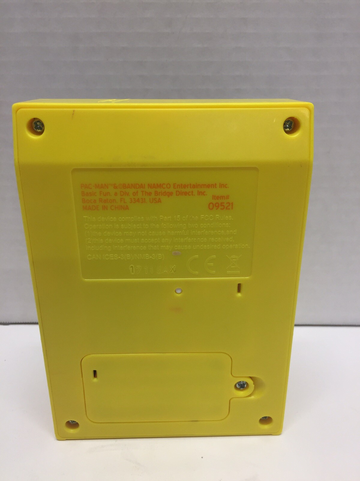 Bandai Namco Mini Pack-man Arcade Game Item # 09521 *Tested Working*