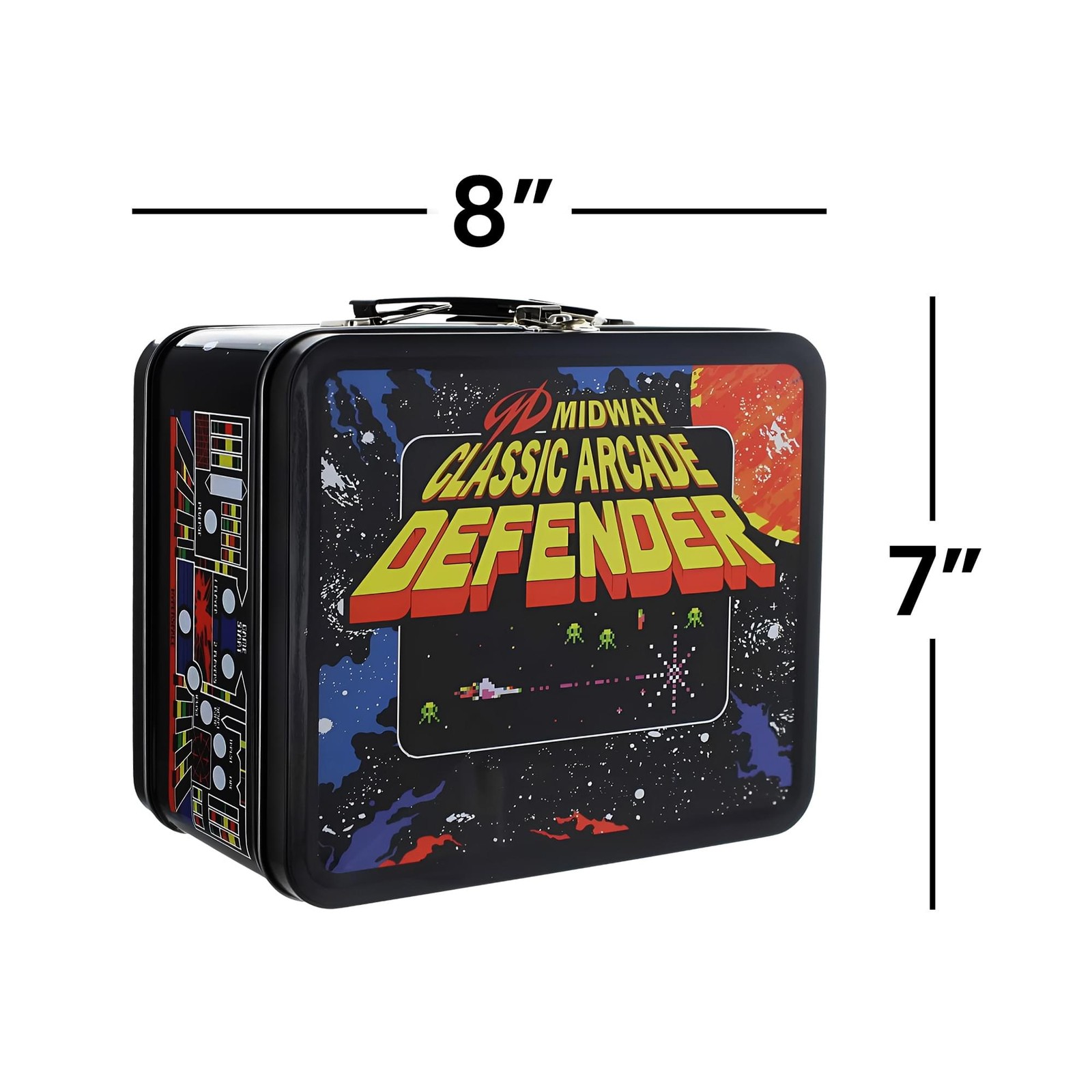Midway Classic Arcade Defender Retro Metal Lunchbox