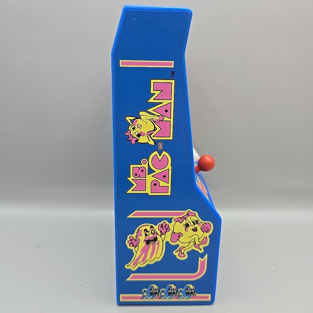 2018 Basic Fun Ms. Pac-Man Miniature Arcade Game Machine #09614 Bandai Namco