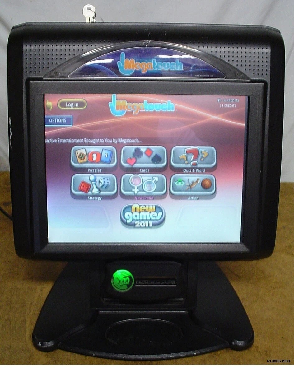 2011 Force EVO 15″ LCD Megatouch Touchscreen Bartop Game DBA $150 Shipping
