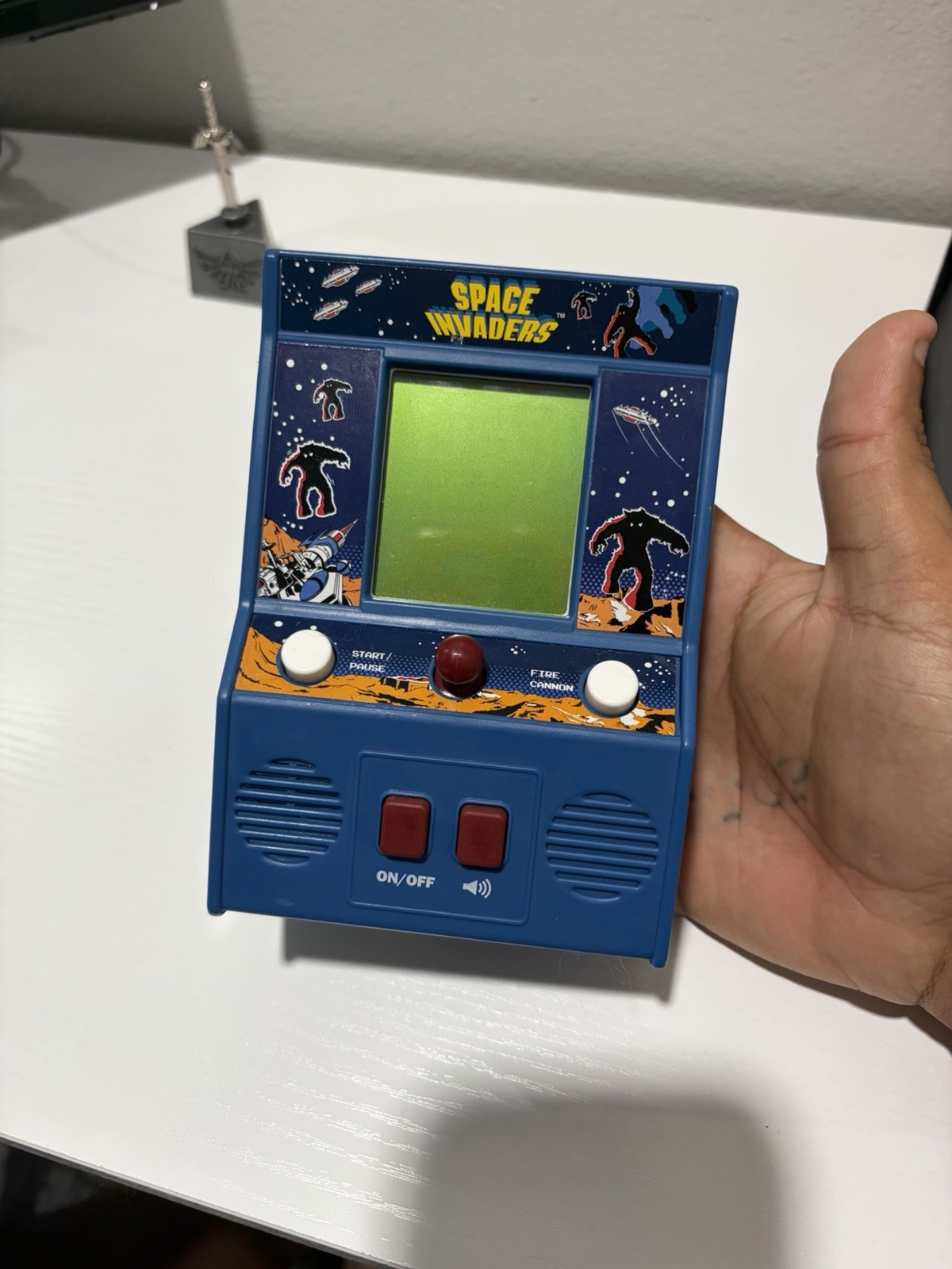 MINIATURE SPACE INVADERS Classic Atari Arcade Console 09527 Taito TESTED