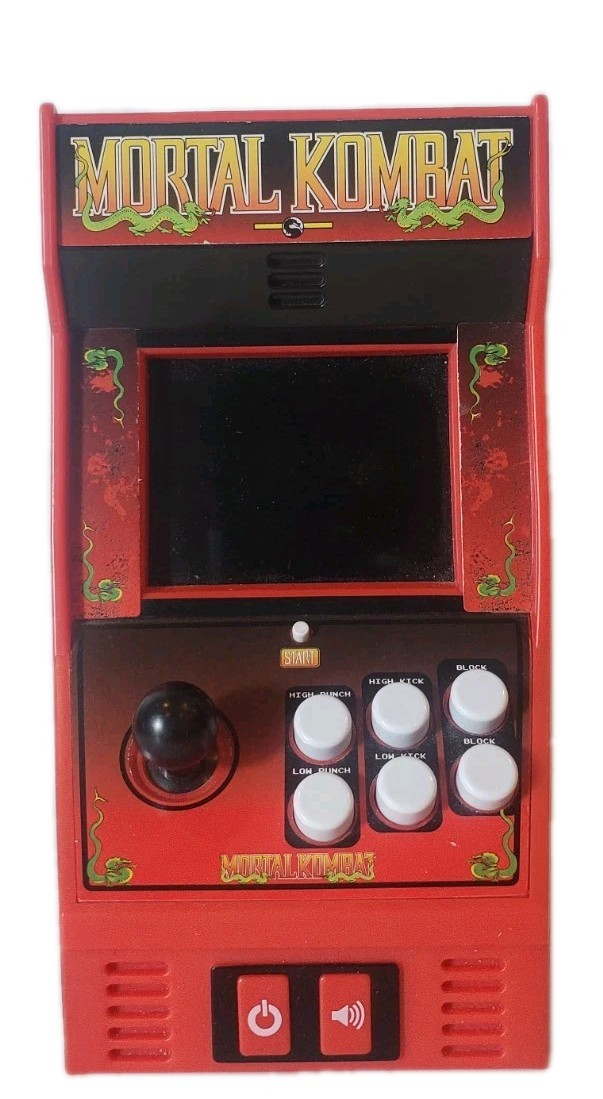 Mortal Kombat Klassic Mini Arcade Game Console Midway 09626 Super Fun! Tested