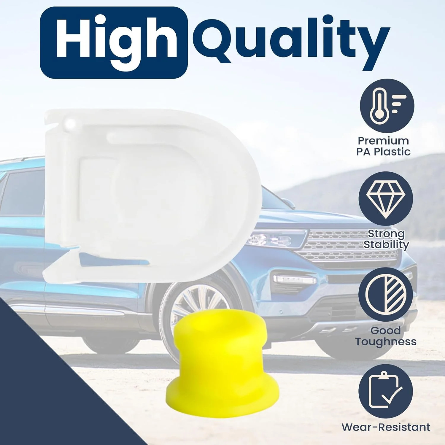 Transmission Shifter Cable Bushing with Cap | Fit for Ford Edge/Fusion/Escape/Tr