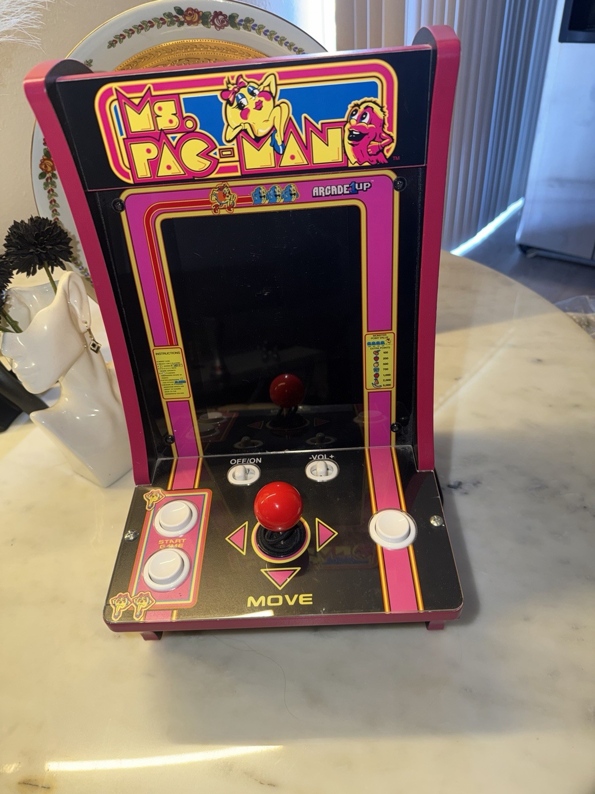Arcade1Up Ms. Pac-Man 40th Anniversary Arcade