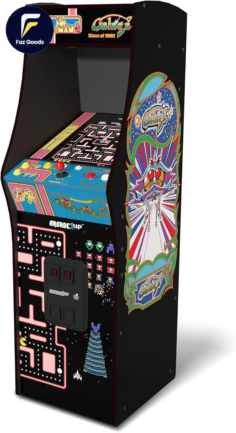 Arcade1Up Ms. Pac-Man Class of ’81 Deluxe Arcade Machine Gaming Cabinet