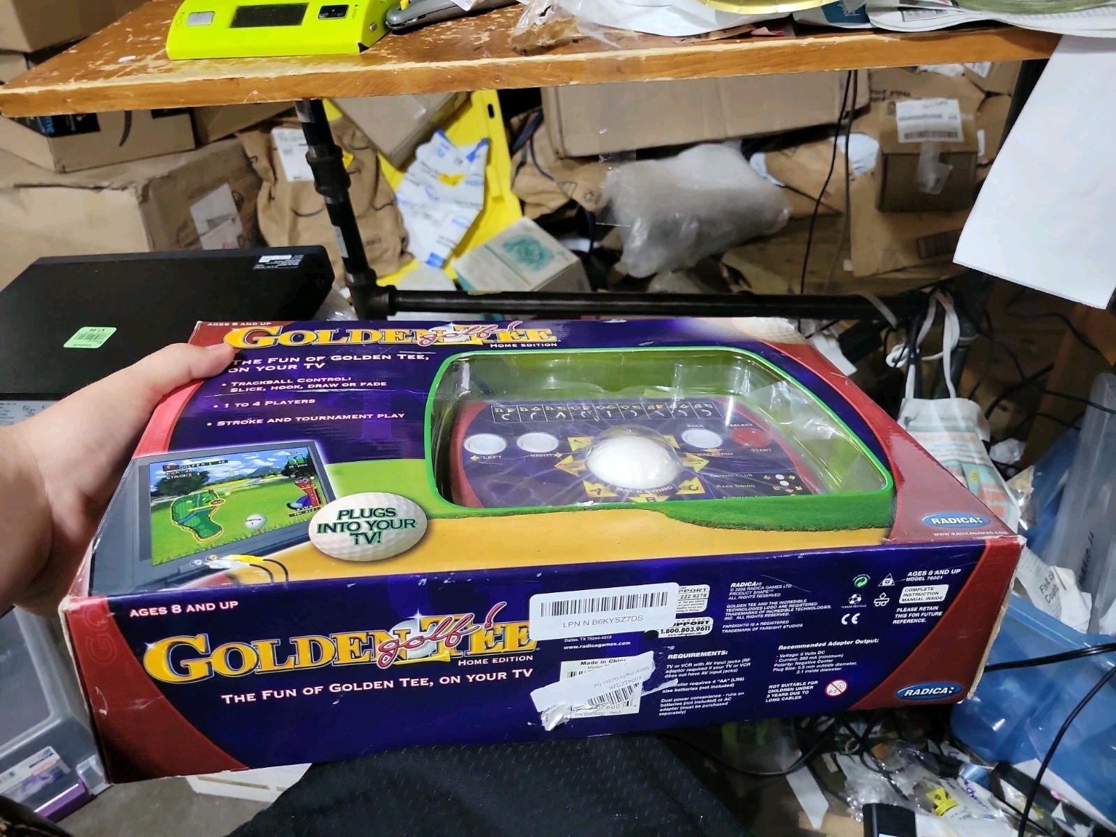 *NEW & SEALED* Golden Tee Golf Home TV Edition Plug & Play Video Radica