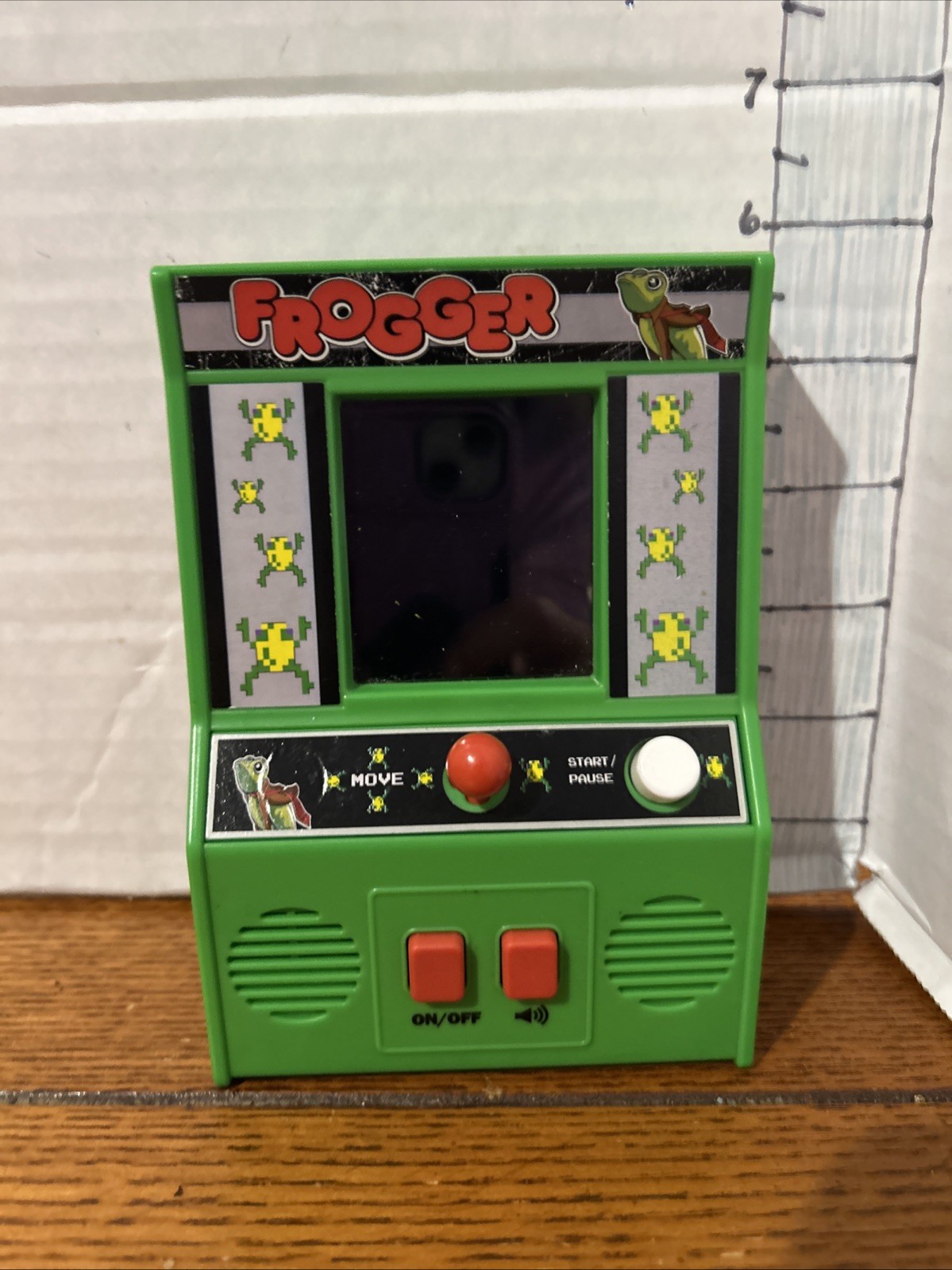 Frogger – Mini Arcade – Retro Game – Bandai Namco – Miniature Handheld – Tested