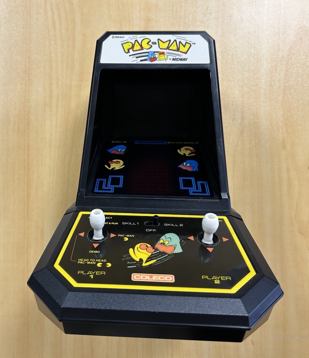Midway Coleco PAC-MAN Mini Arcade Game 77324A 2390 Japan 1981 Battery Operated
