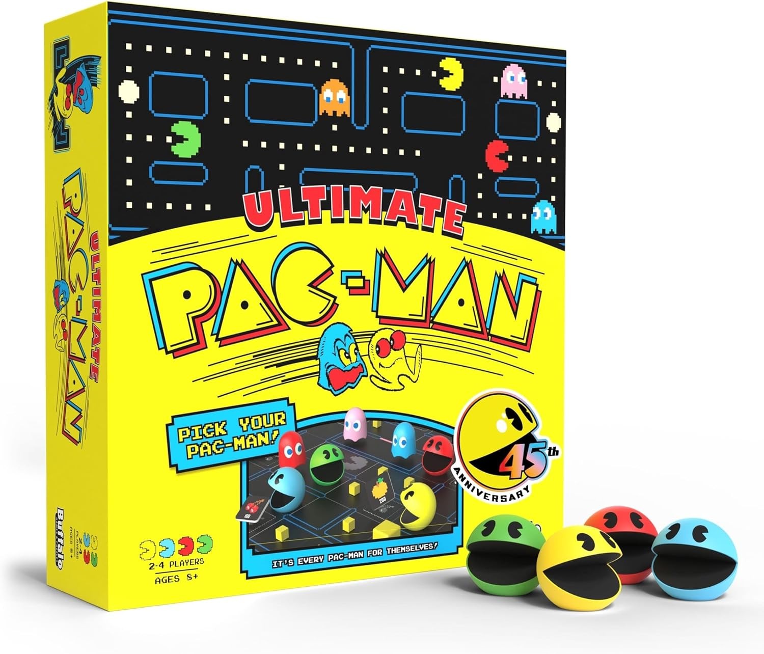 Ultimate PAC Man Board Game Retro Arcade Classic Official Licensed