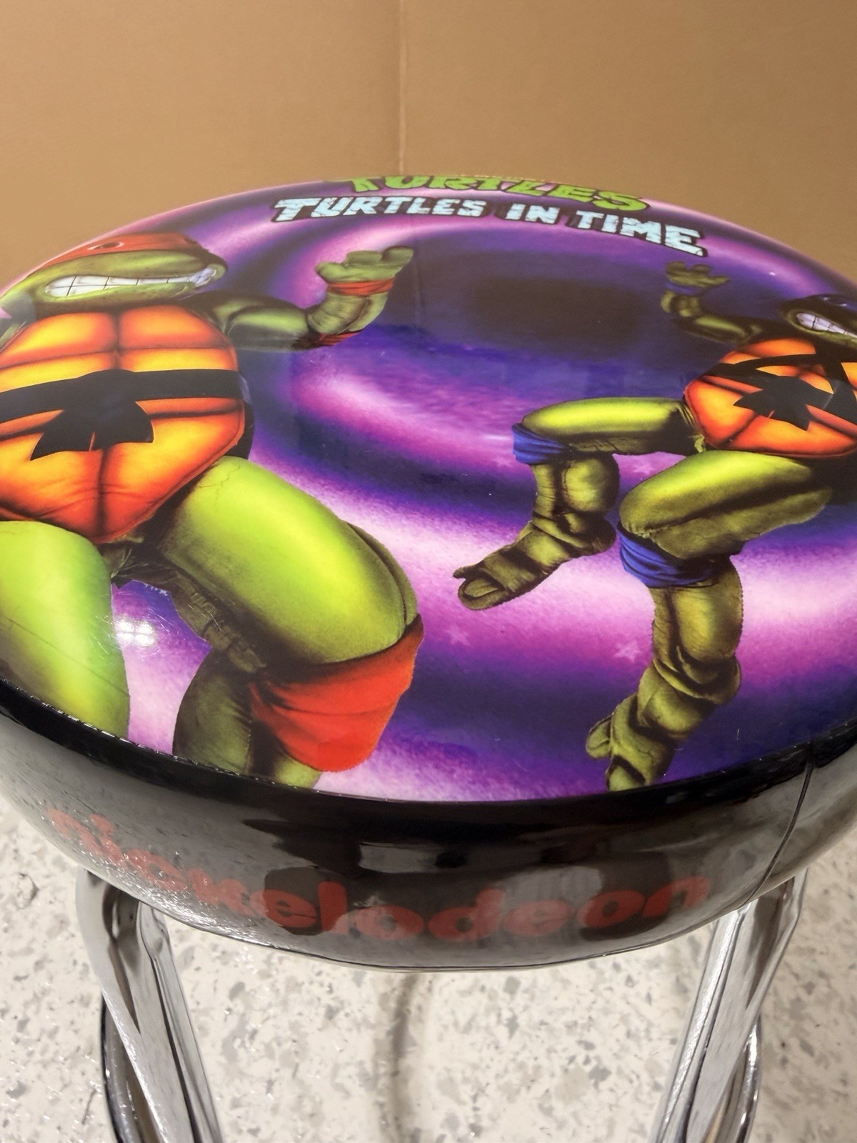 Arcade1Up TEENAGE MUTANT NINJA TURTLES – Turtles In Time Stool (RARE). 🐢🐢🔥🔥