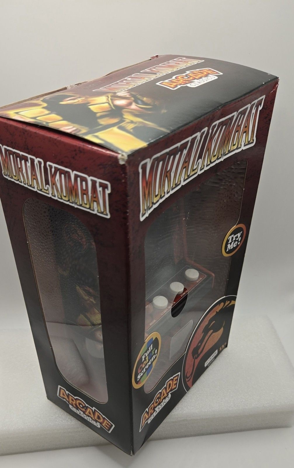 Mortal Kombat Basic Fun Arcade Classics Machine Handheld Game #15 – New/Sealed