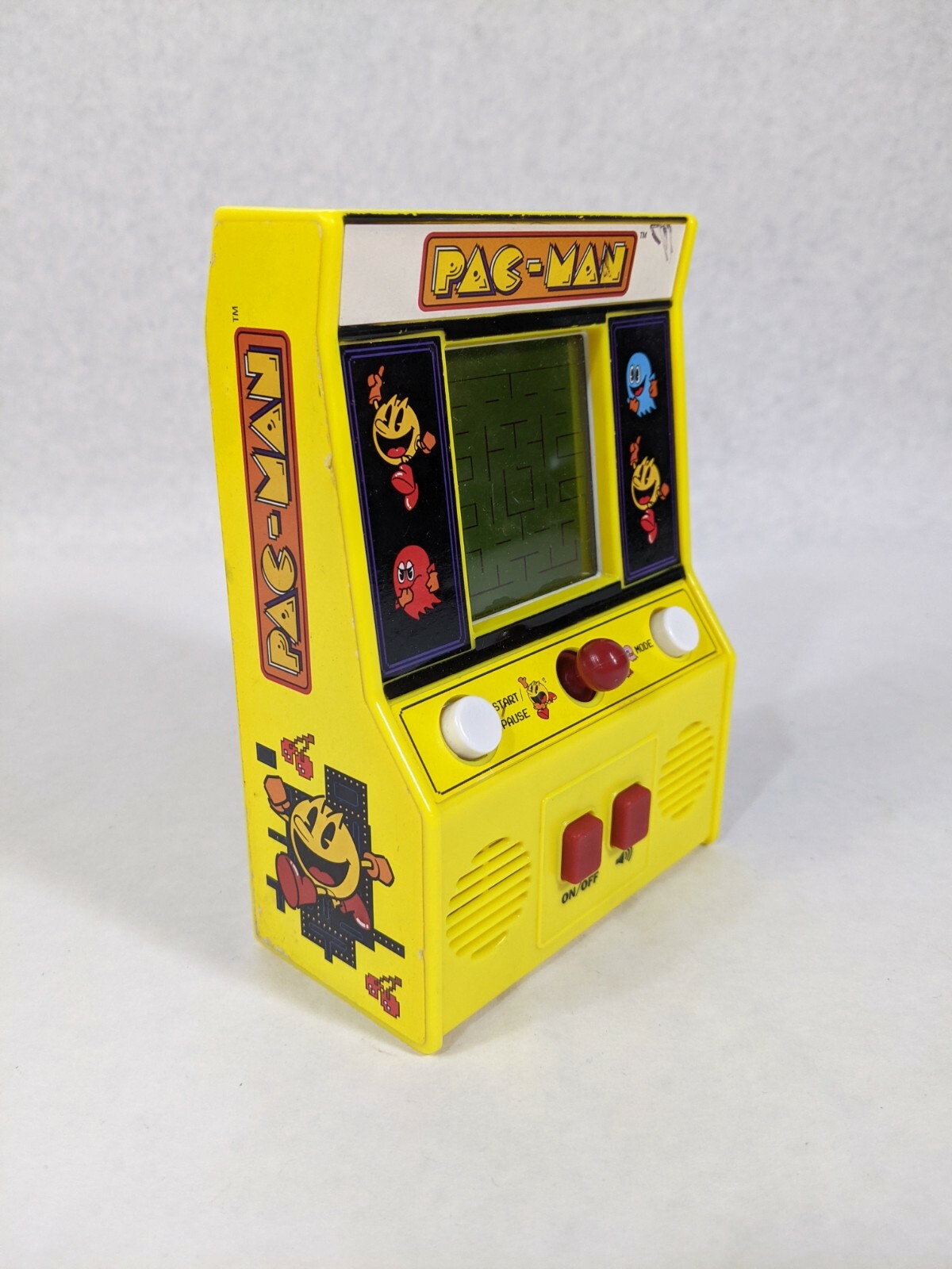 Pac-Man Mini Arcade Game 6″ Handheld Machine Basic Fun Portable Battery Operated