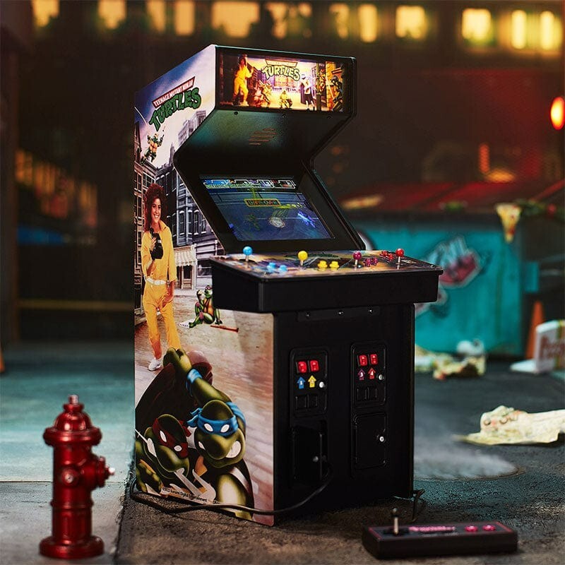 Official TMNT – Turtles in Time Quarter Size Arcade Cabinet-Exclusive Signed CE