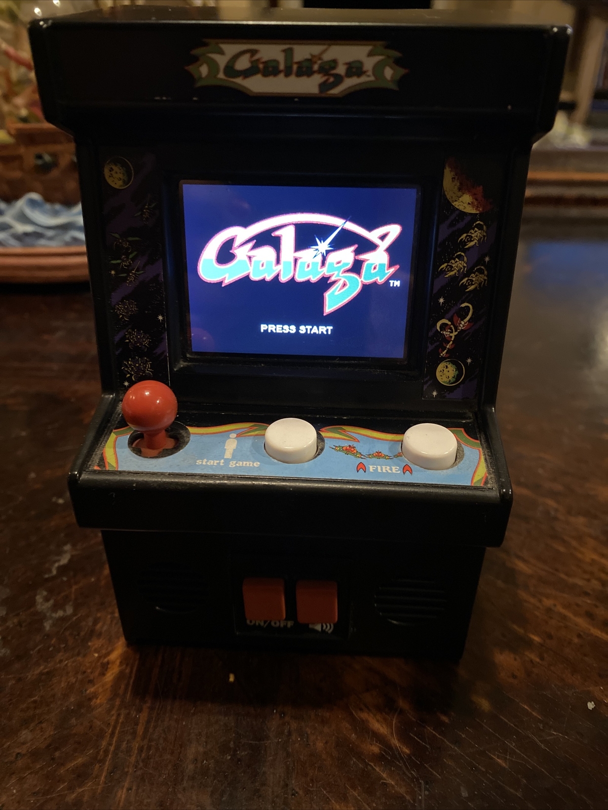 Arcade Classics Galaga Retro Mini Arcade Game 09622 Works