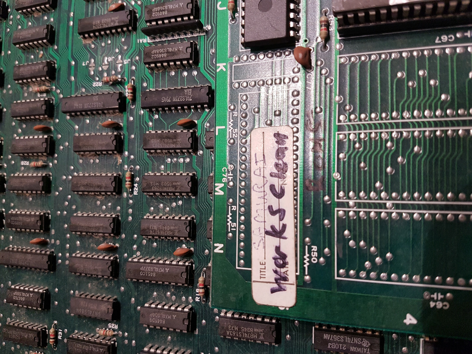 RARE Taito Samurai Nipponichi Arcade PCB – WORKING – Ships From Canada – B5