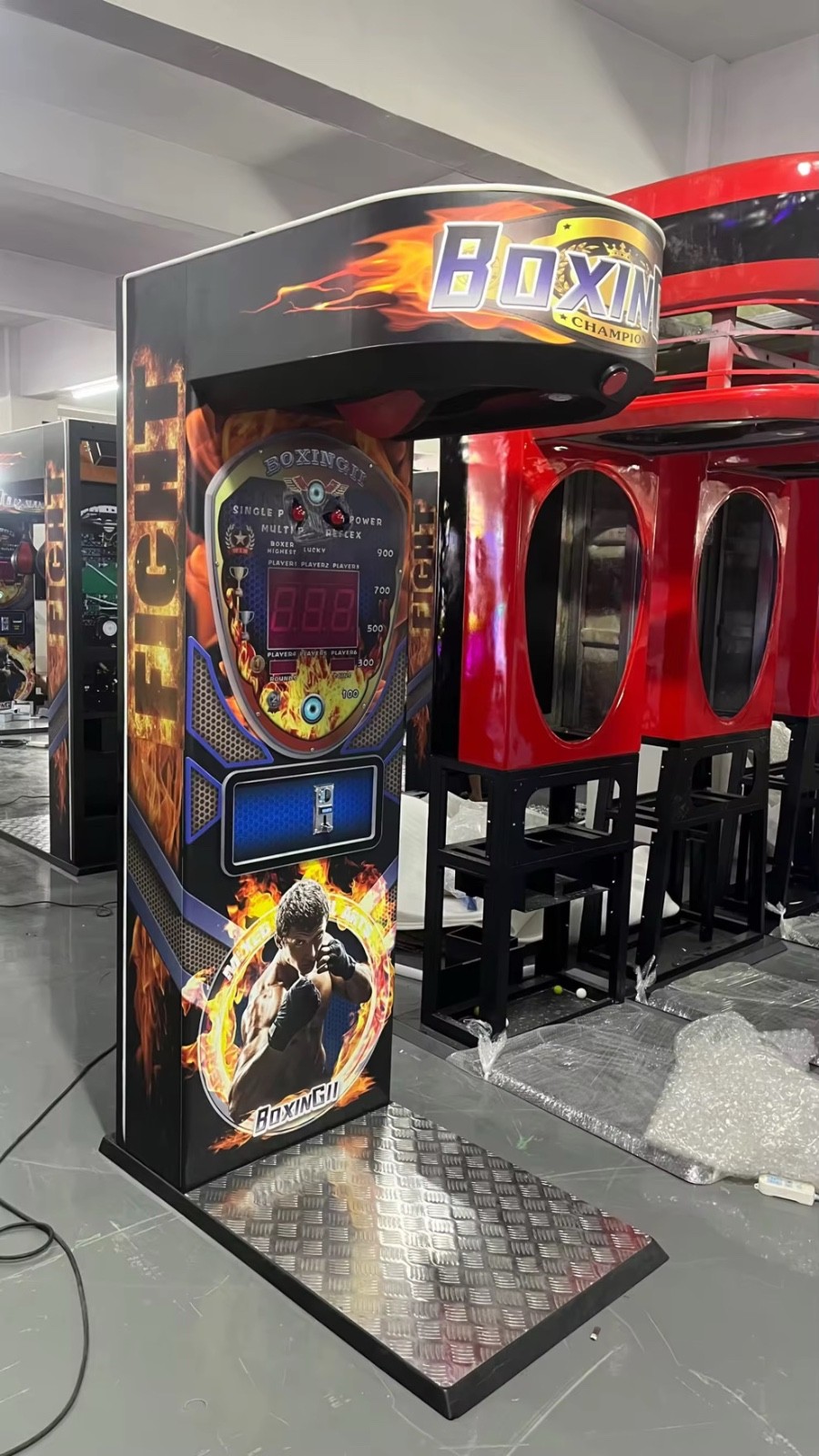 Arcade Boxer Machine BRAND NEW with Contactless pay