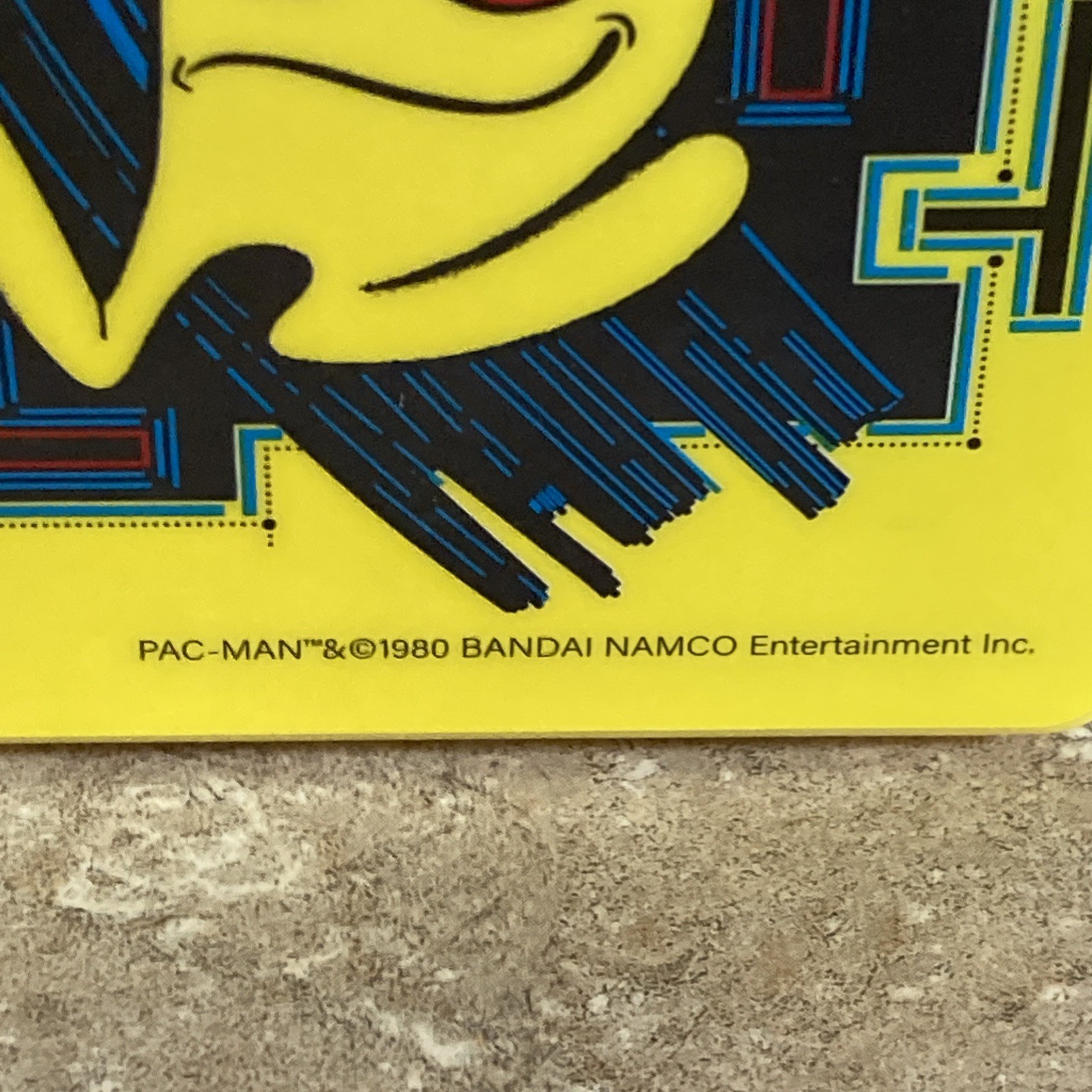 PAC-MAN Bandai Namco My Arcade Table Top Game W/ SOUND Works Great