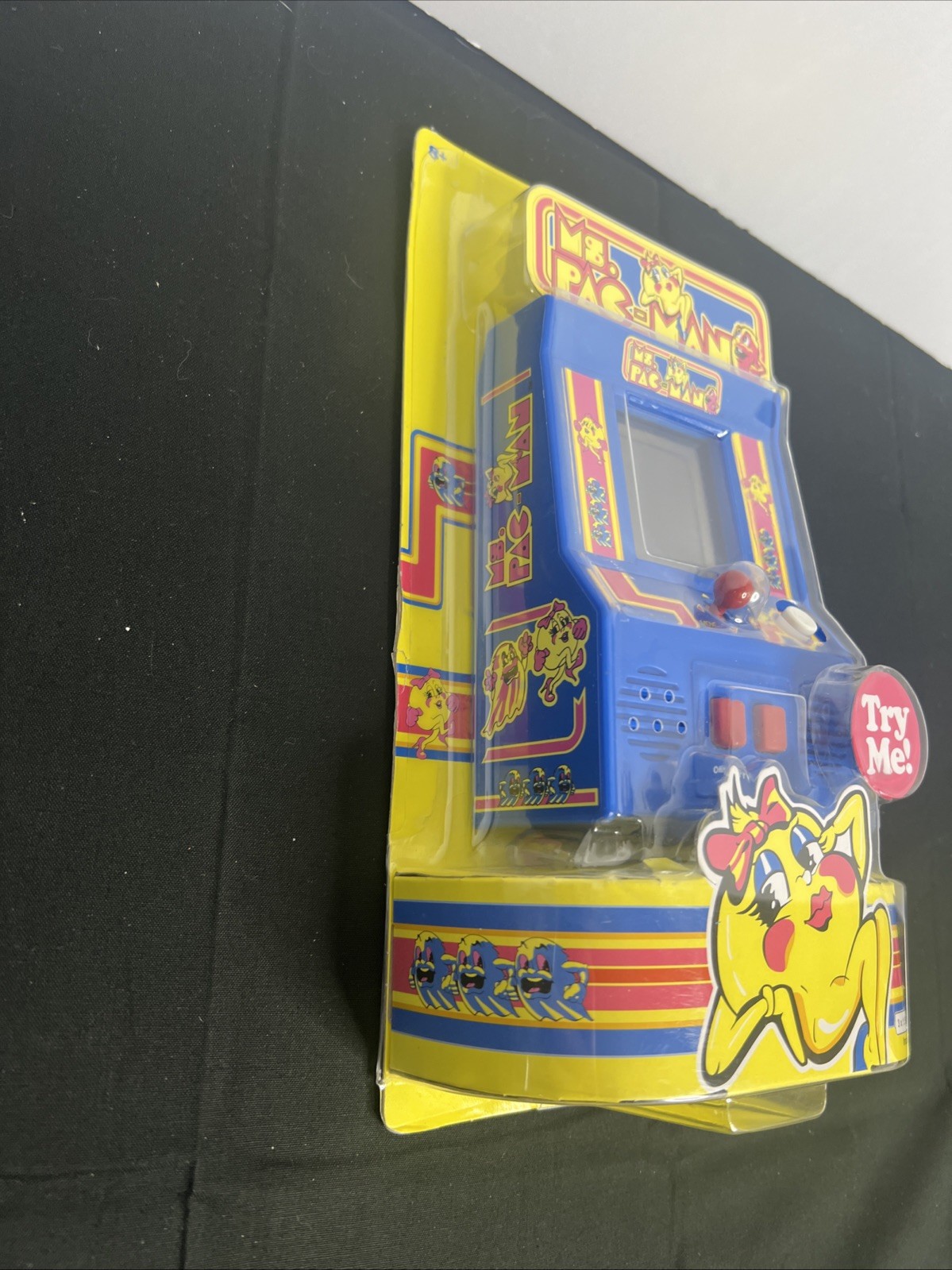 New 2021 Bandai Classic Mini Arcade: Ms. Pac-Man – NIB (Tested/Works)