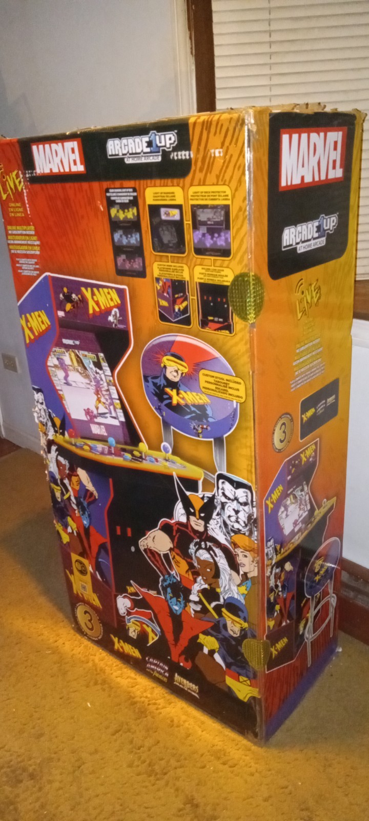 X-Men Arcade1up Brand New!