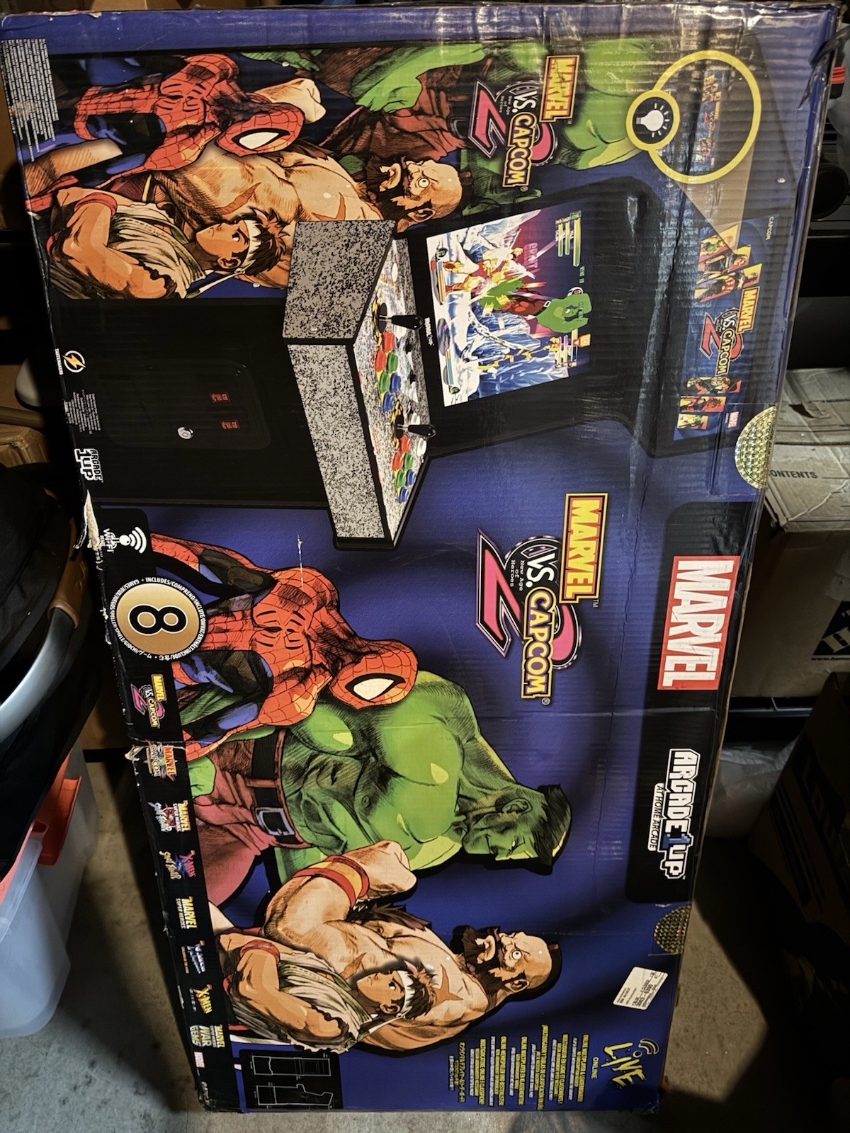 Arcade 1UP Marvel Vs Capcom 2 New In Box Sealed Arcade Machine